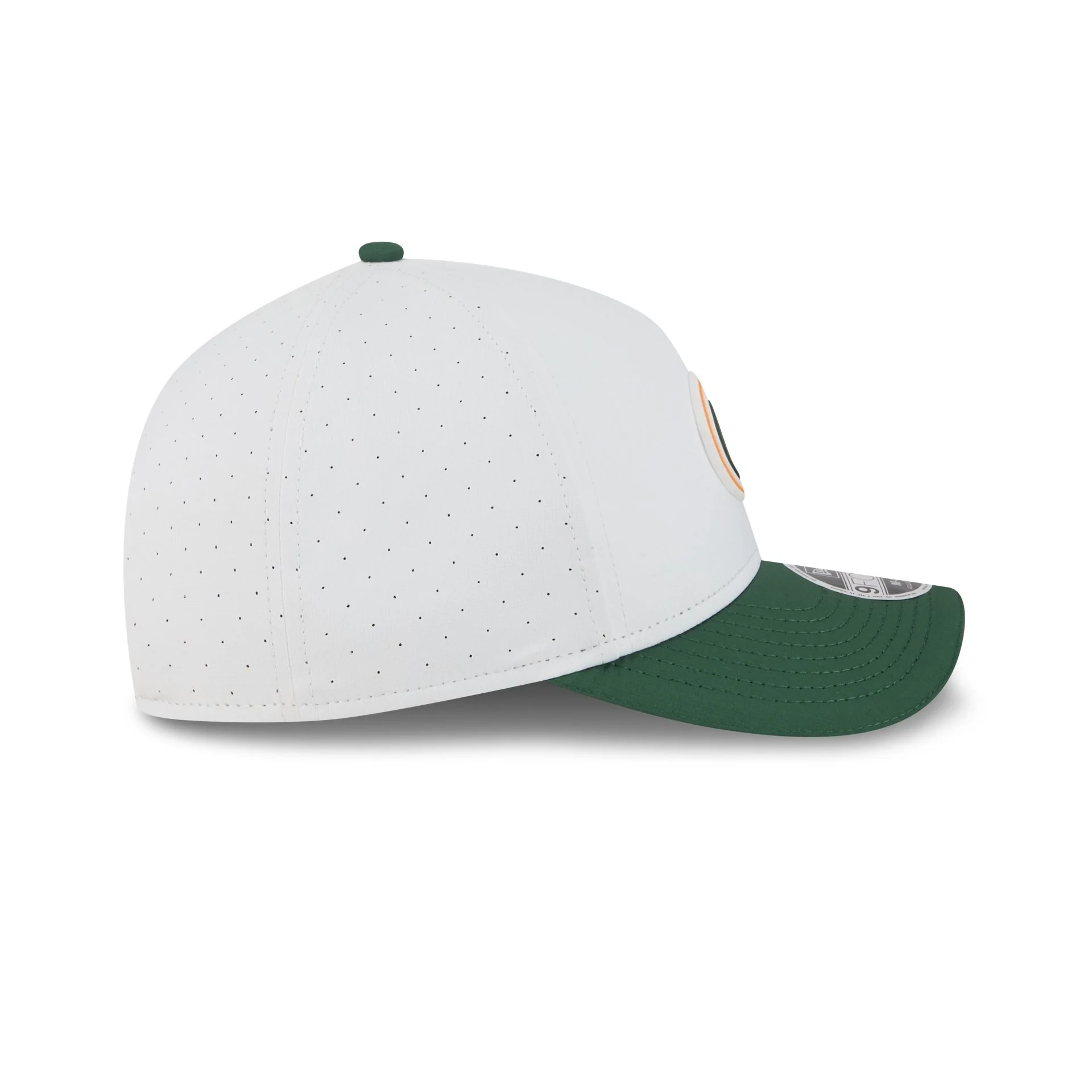 Green Bay Packers 2025 Training 9FORTY M-Crown A-Frame Snapback Hat