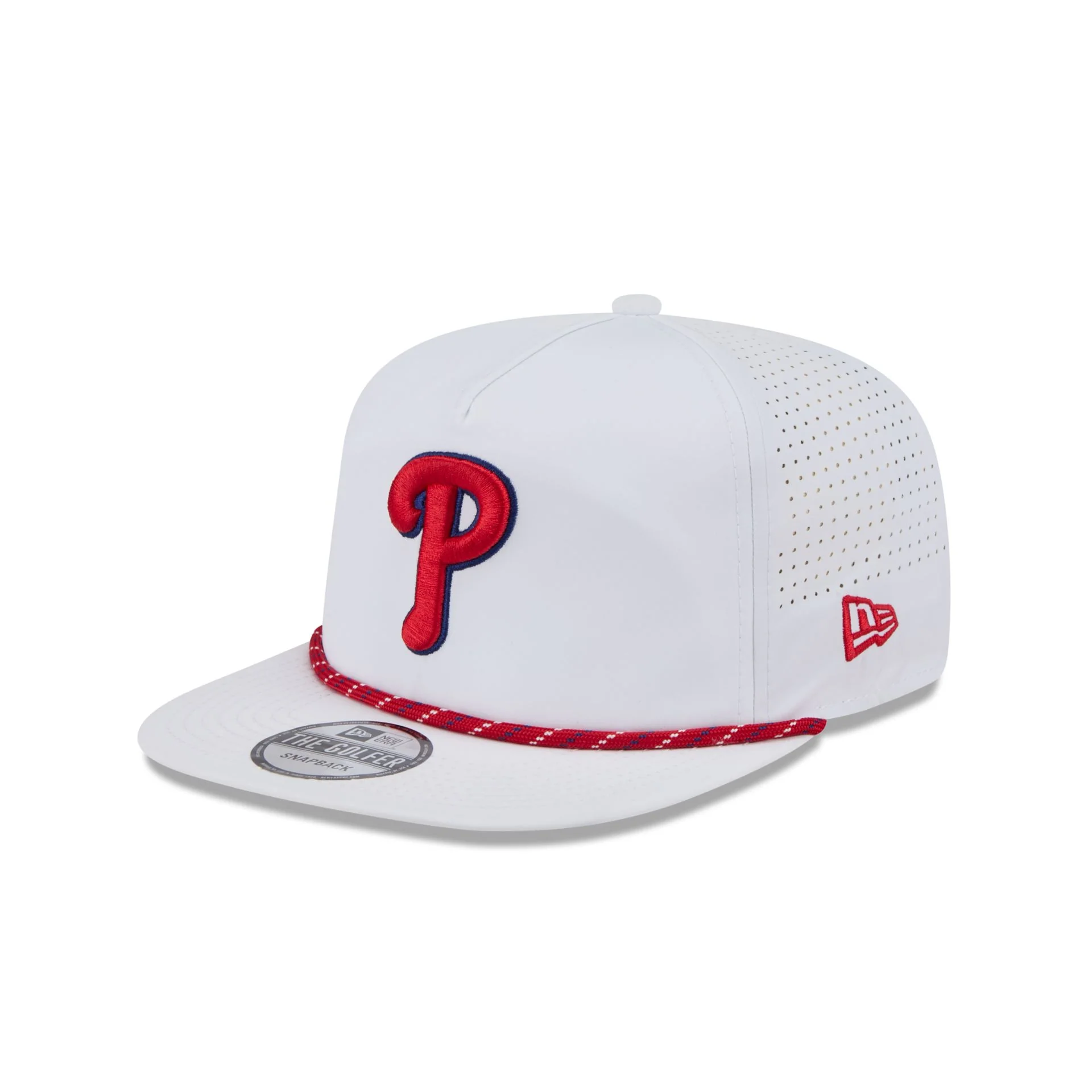 Philadelphia Phillies Optic White Performance Rope Golfer Hat