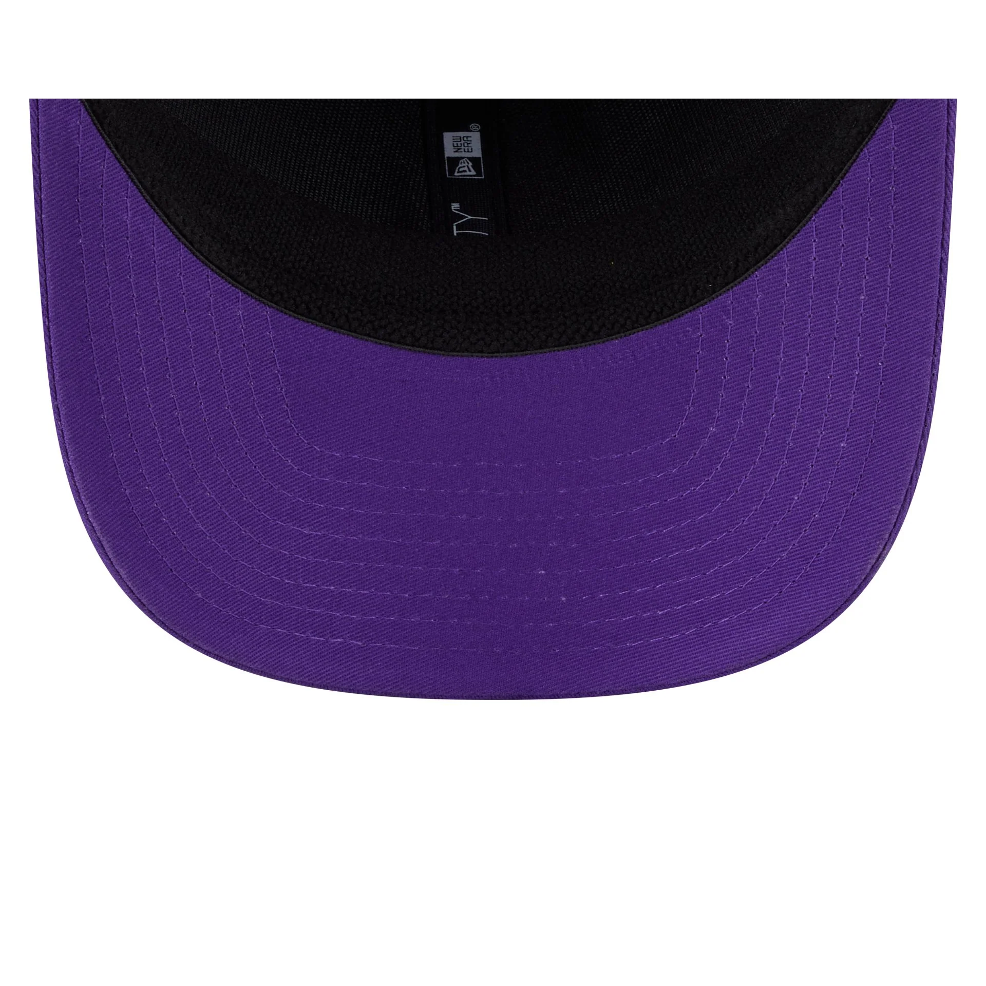 Los Angeles Lakers Circle Patch 9SEVENTY Stretch-Snap Hat