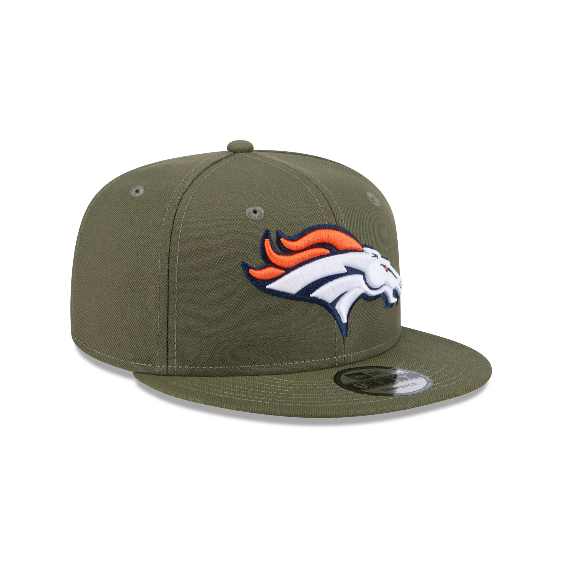 Denver Broncos Olive 9FIFTY Snapback Hat