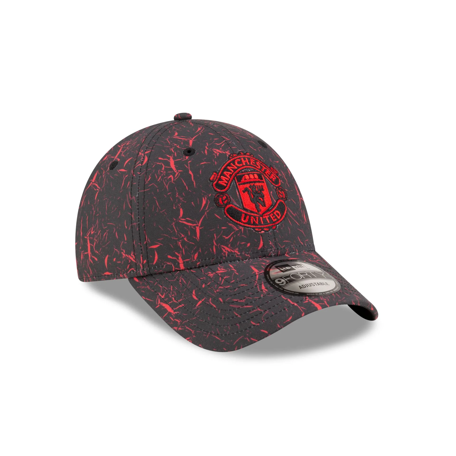 Manchester United Crinkle All Over Print 9FORTY Adjustable Hat