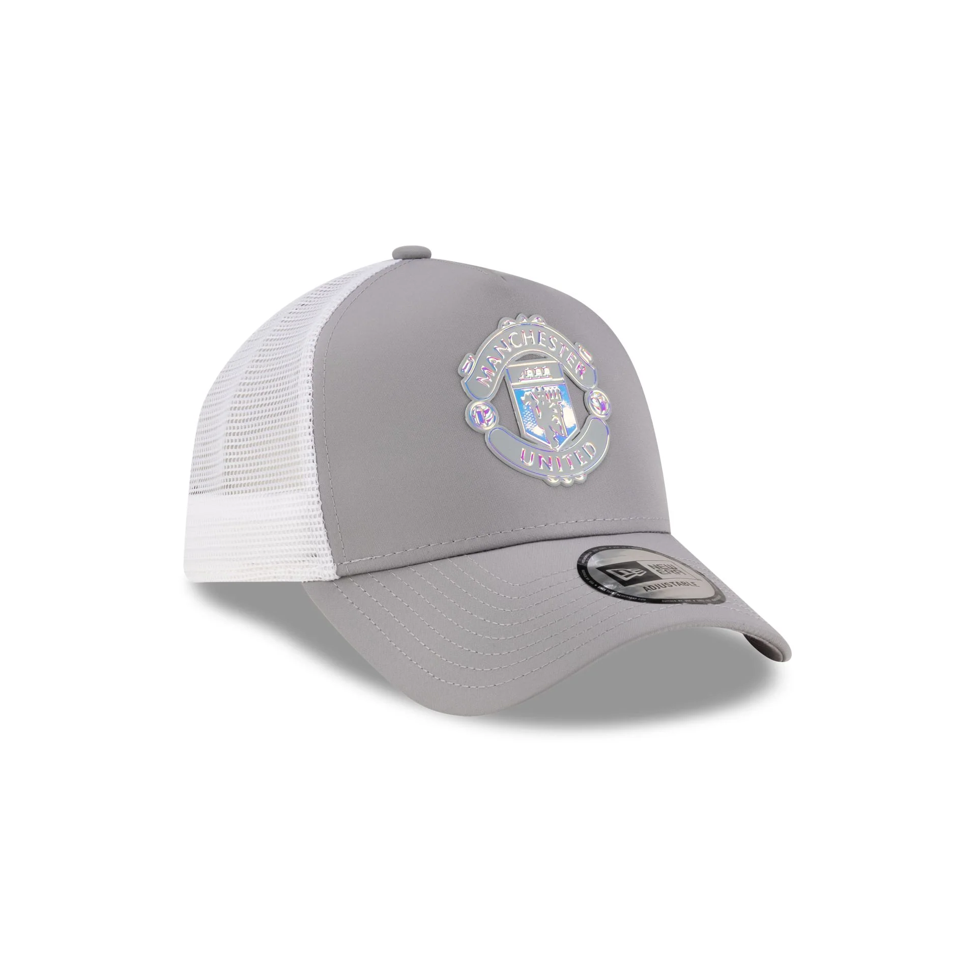 Manchester United FC Iridescent 9FORTY A-Frame Trucker Hat