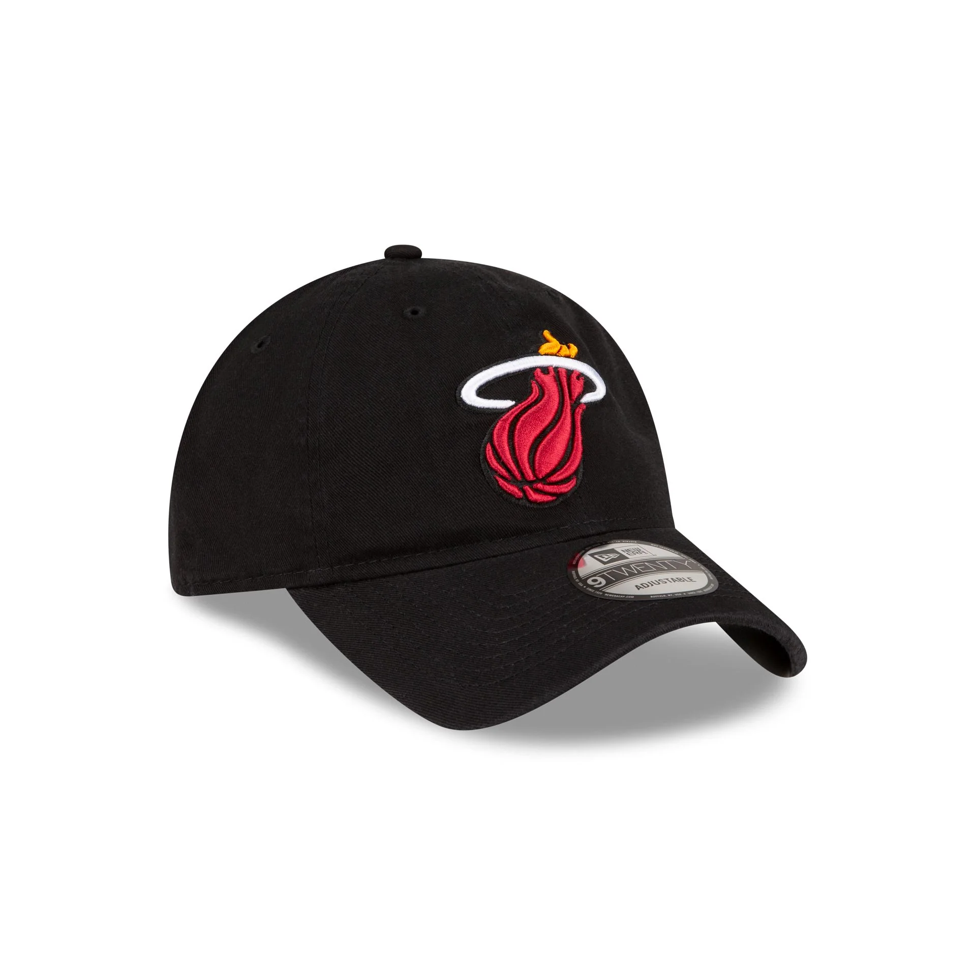 Miami Heat Core Classic Black 9TWENTY Adjustable Hat