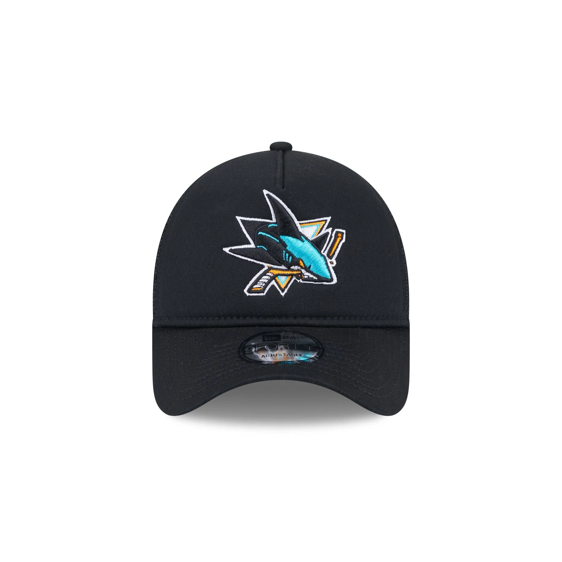 San Jose Sharks 9FORTY A-Frame Trucker Hat