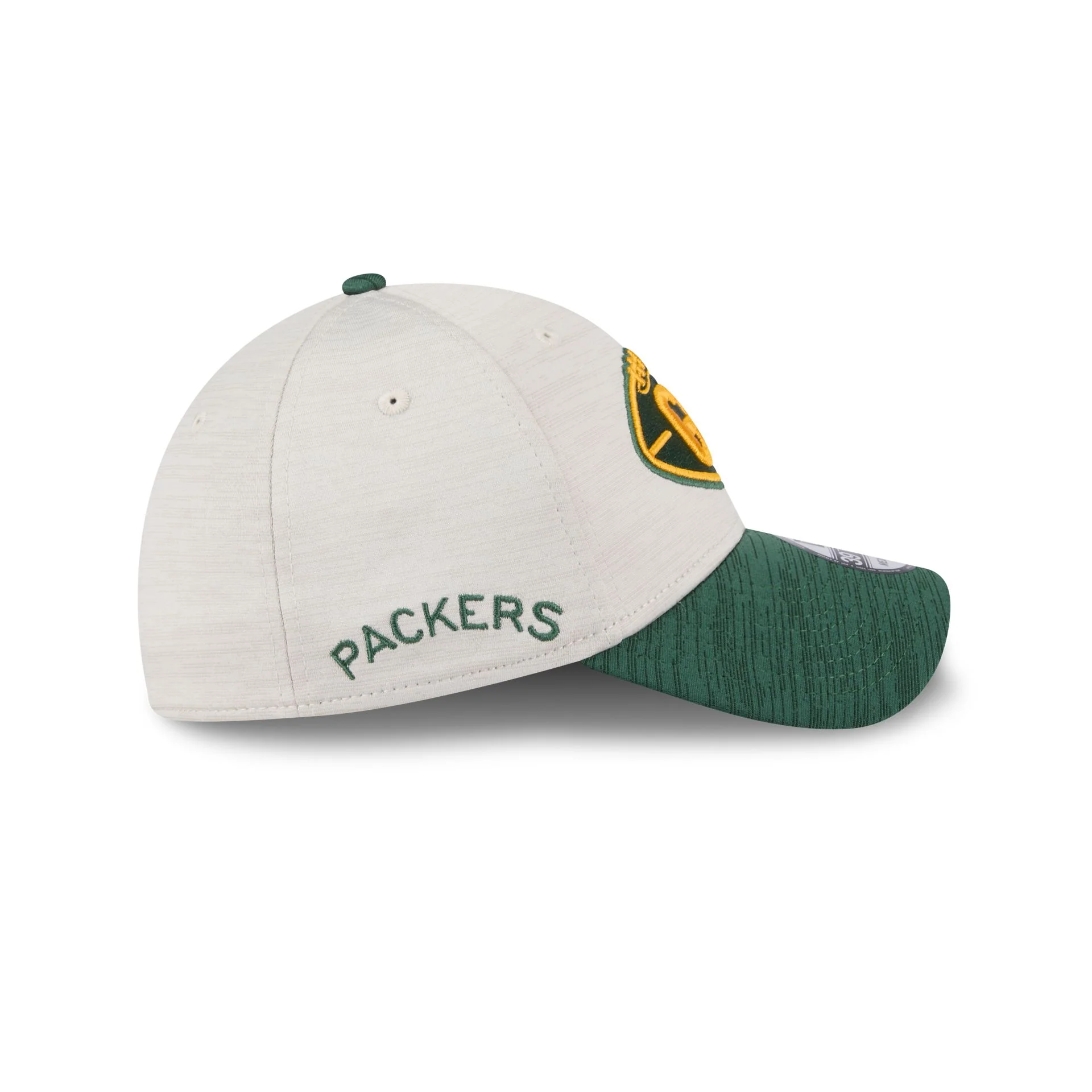 Green Bay Packers 2024 Historic Sideline 39THIRTY Stretch Fit Hat
