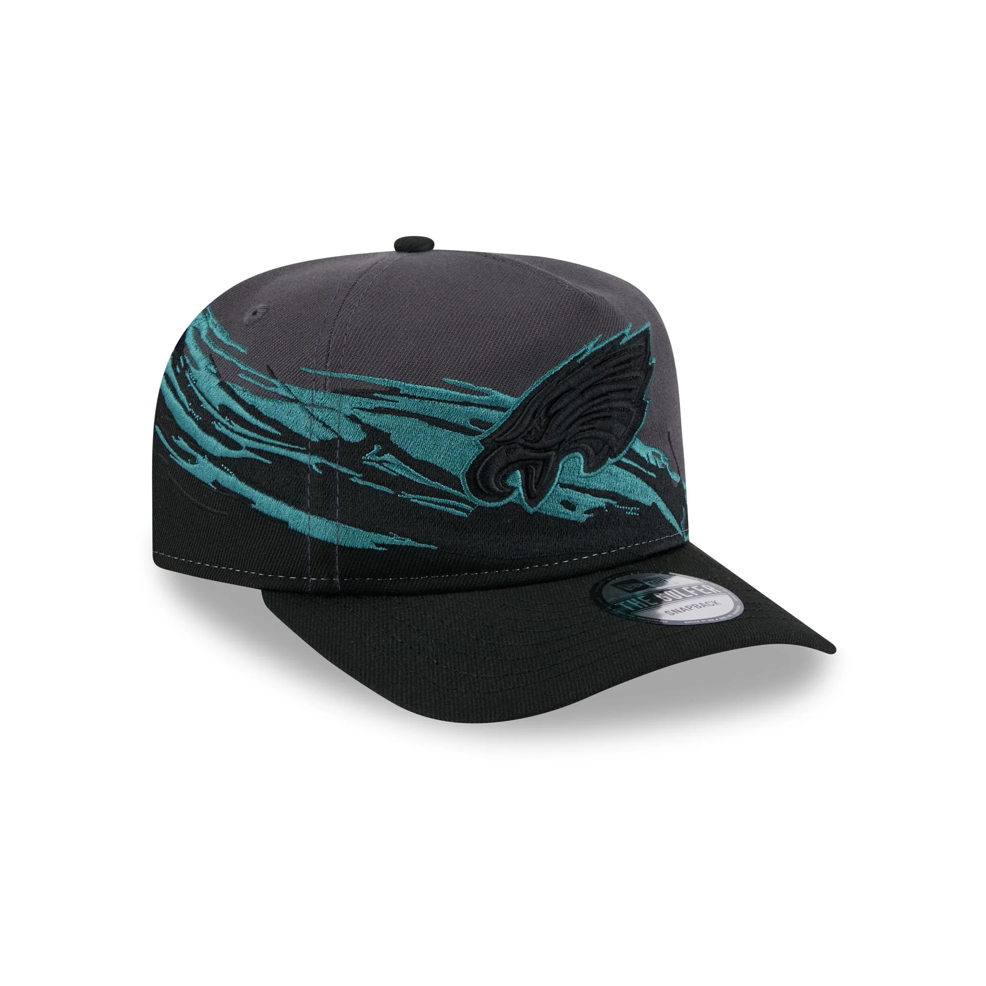 Philadelphia Eagles Graphite Brushstroke Golfer Hat