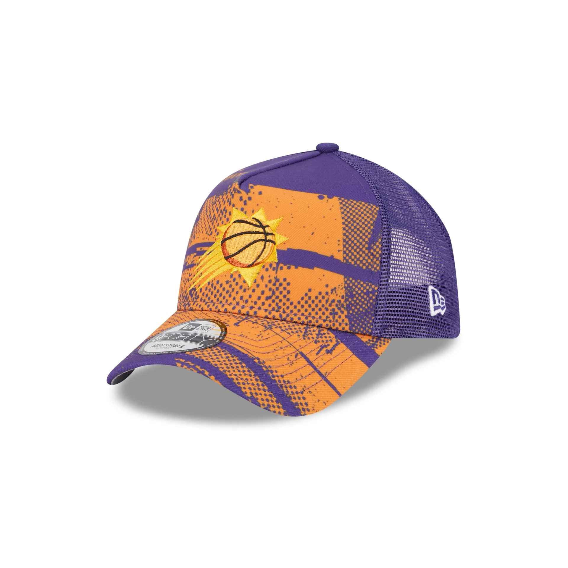 Phoenix Suns 2024 Tip-Off 9FORTY A-Frame Trucker Hat