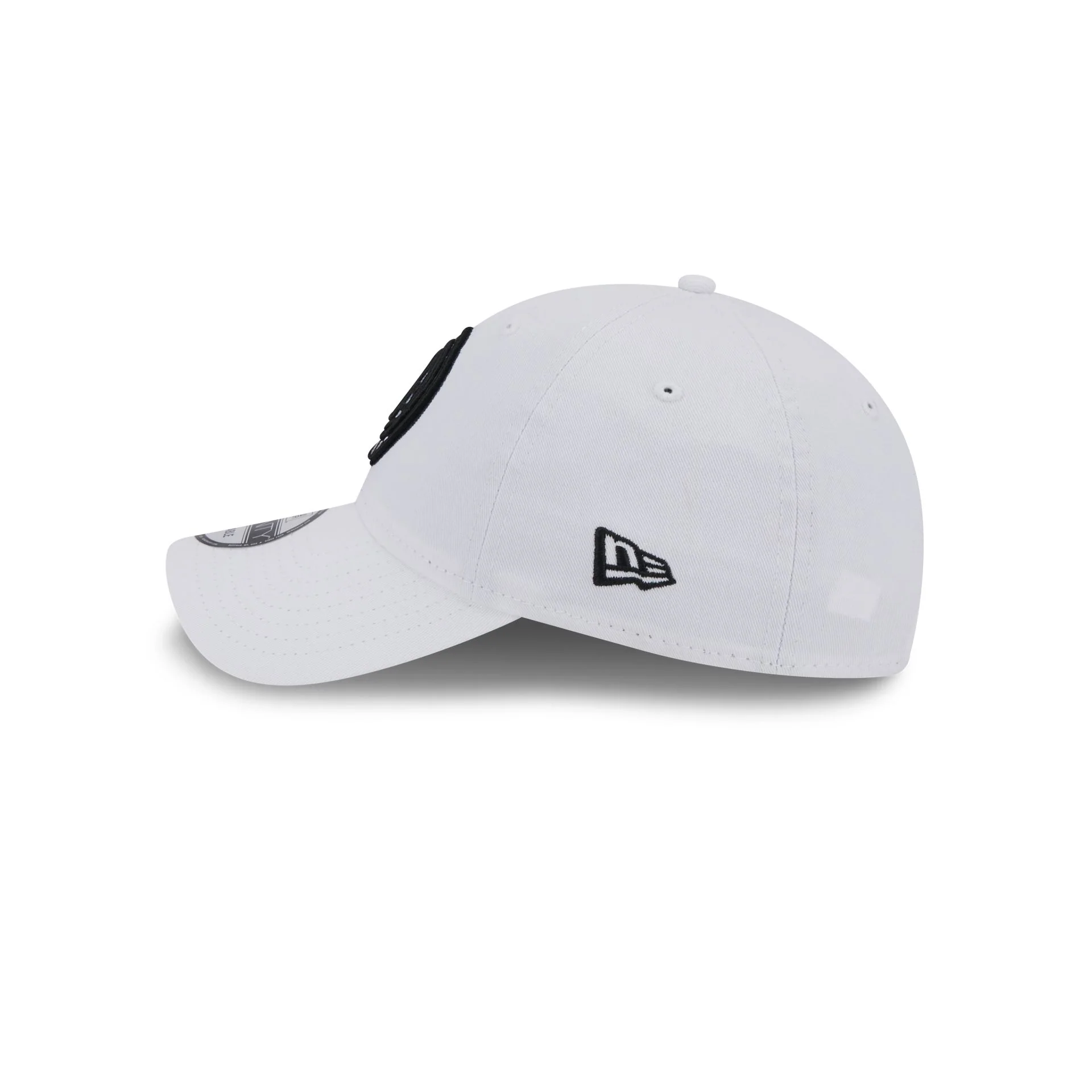 Brooklyn Nets White 9TWENTY Adjustable Hat