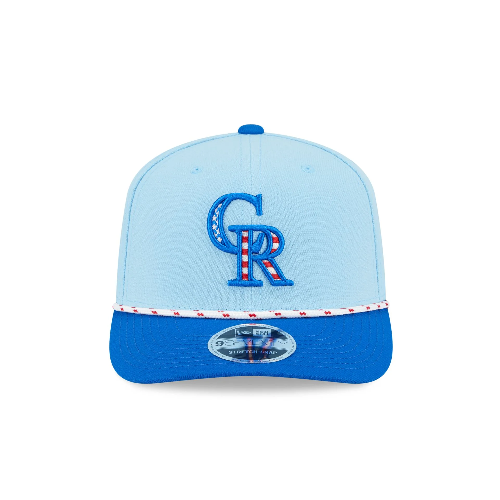 Colorado Rockies Independence Day 2025 9SEVENTY Stretch-Snap Hat