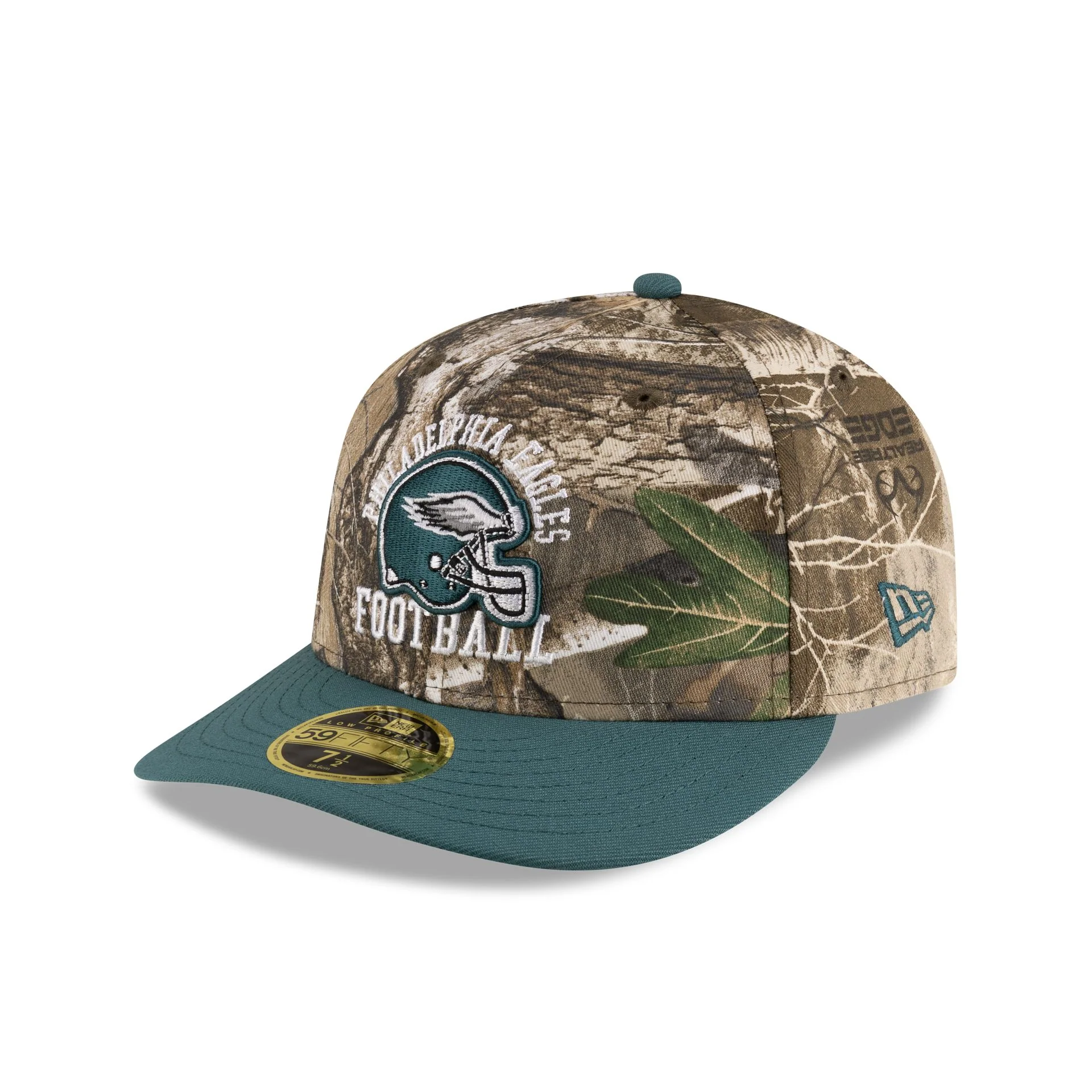 Just Caps Realtree Philadelphia Eagles Low Profile 59FIFTY Fitted Hat