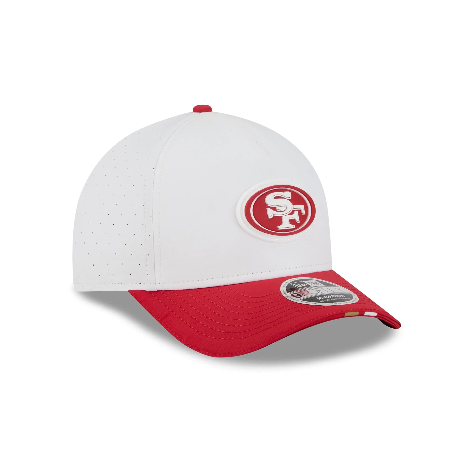 San Francisco 49ers 2025 Training 9FORTY M-Crown A-Frame Snapback Hat