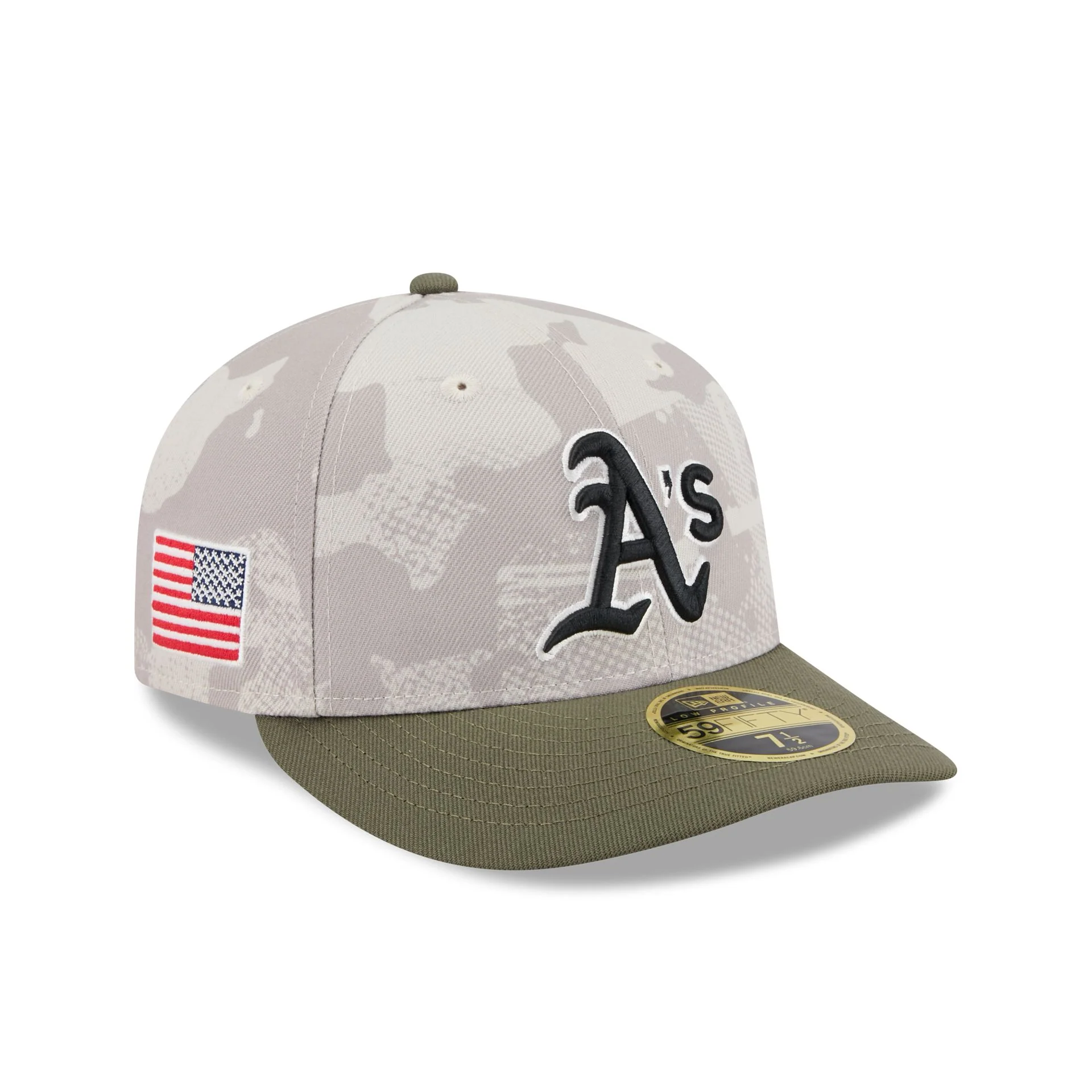 Athletics Armed Forces Day 2025 Low Profile 59FIFTY Fitted Hat