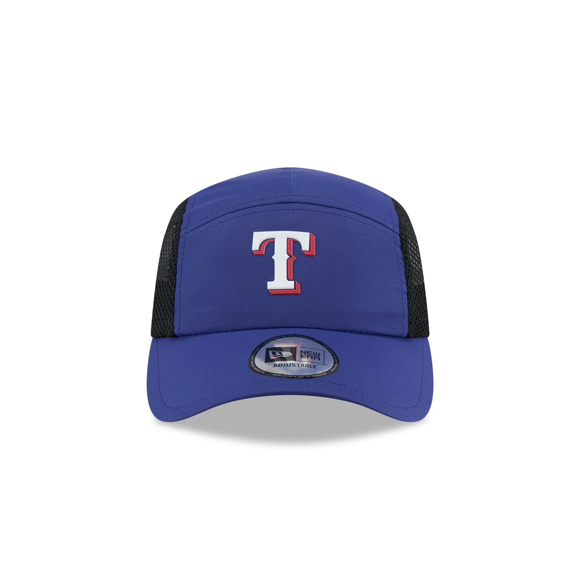 Texas Rangers Poly Runner Adjustable Hat