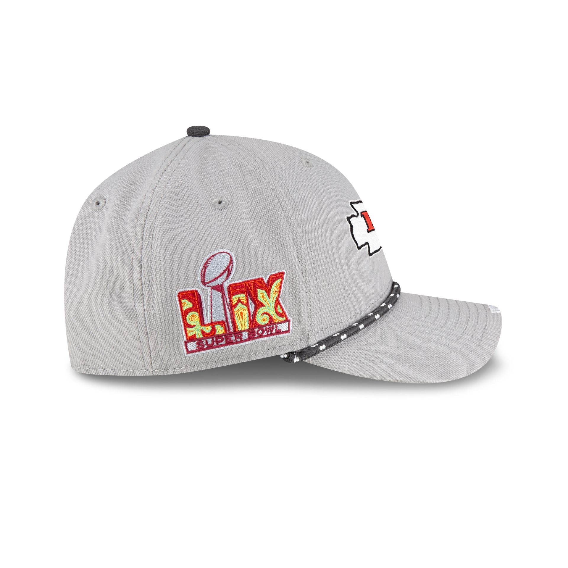 Kansas City Chiefs Super Bowl LIX Sideline 9FORTY M-Crown Snapback Hat