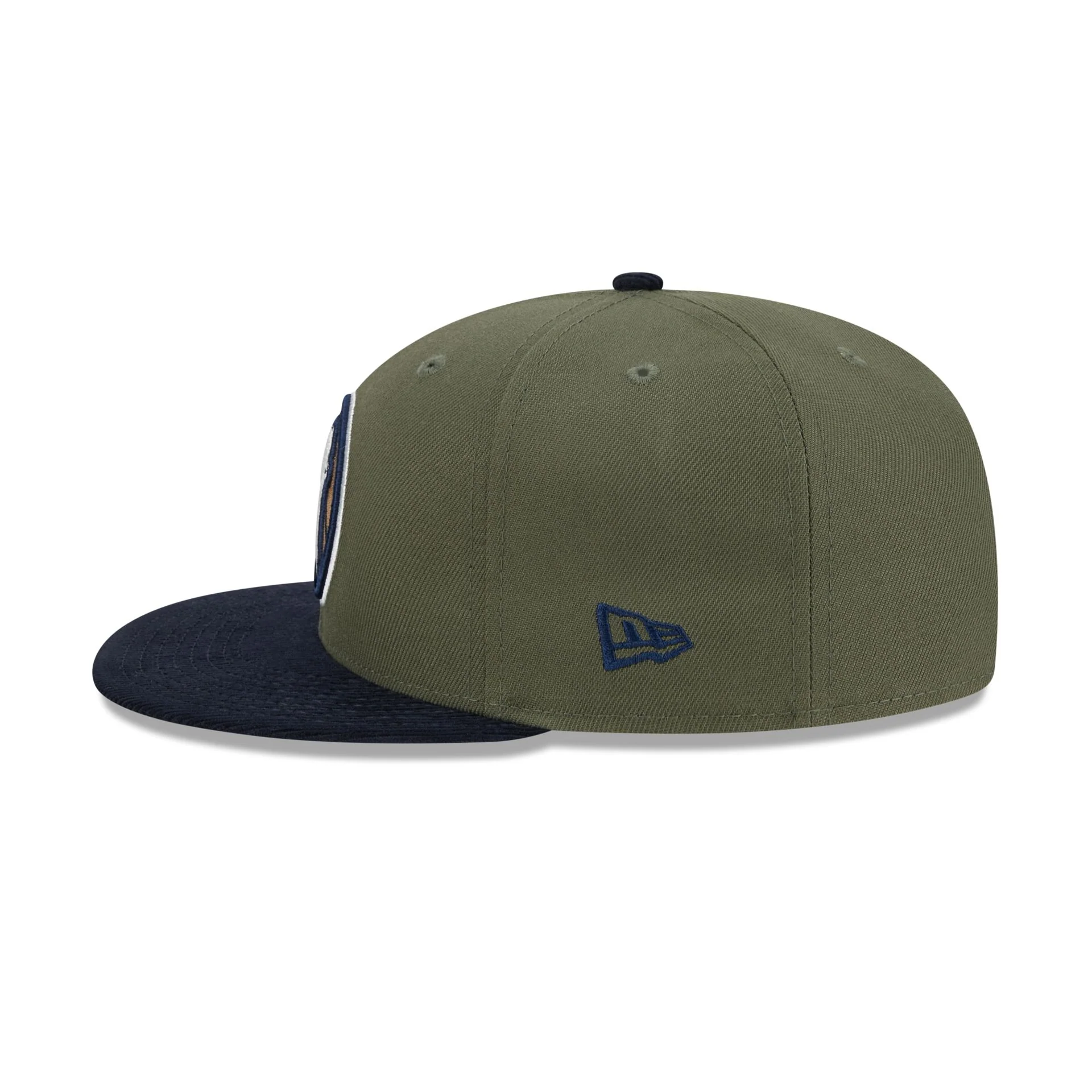 Minnesota Timberwolves Olive Green 59FIFTY Fitted Hat