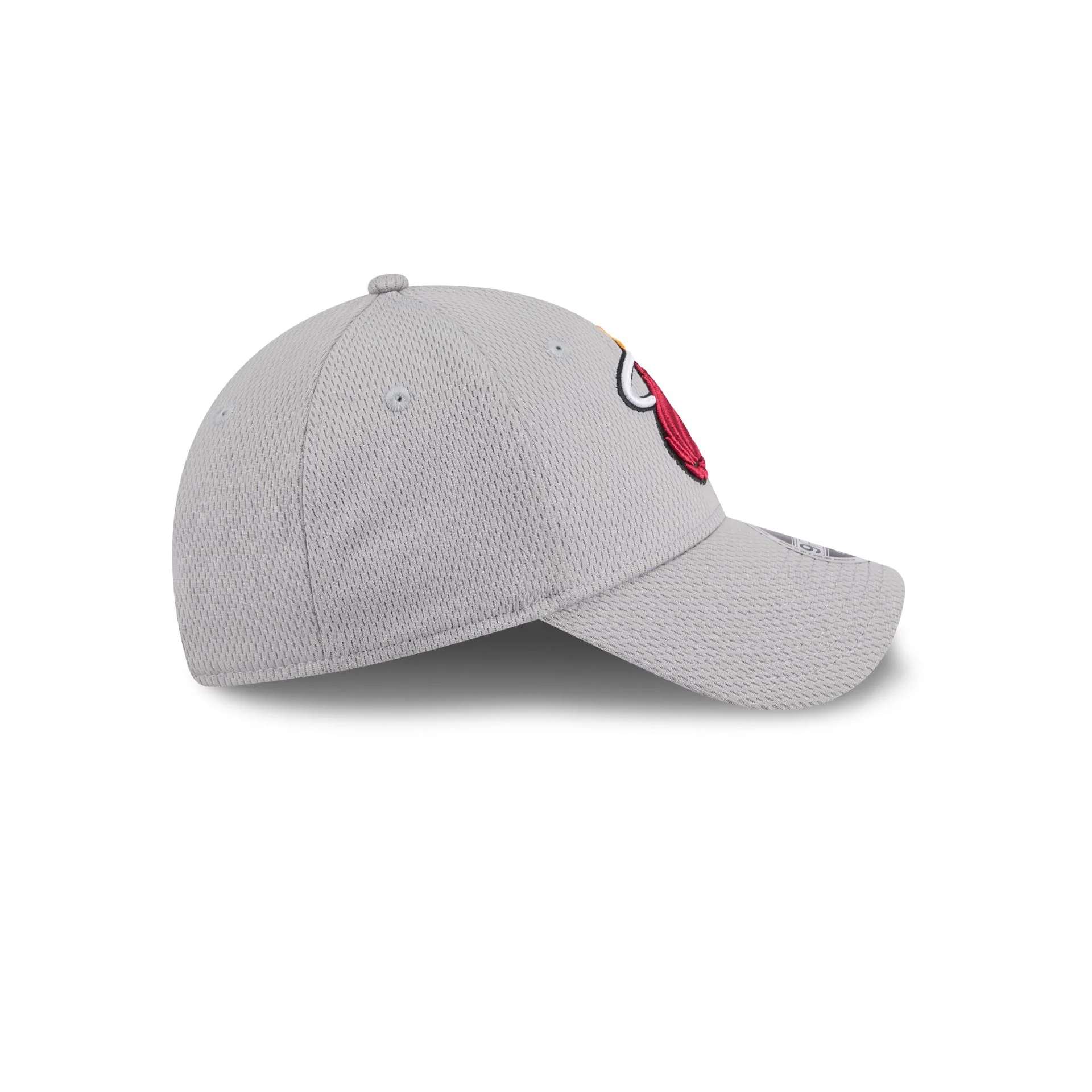 Miami Heat Gray 9FORTY Stretch-Snap Hat