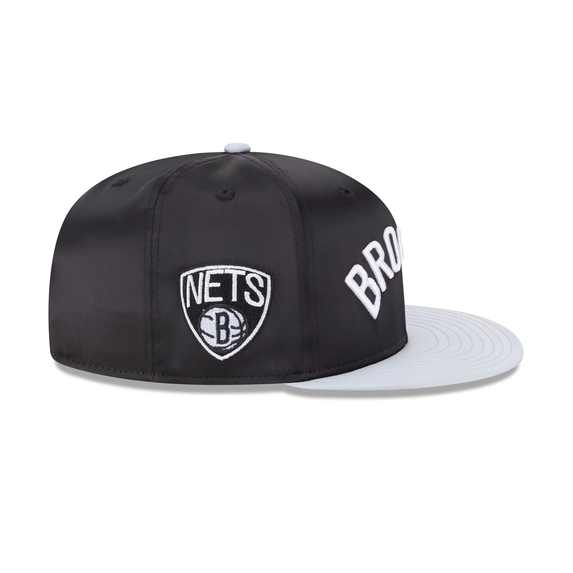 Brooklyn Nets Satin Pin 9FIFTY Snapback Hat