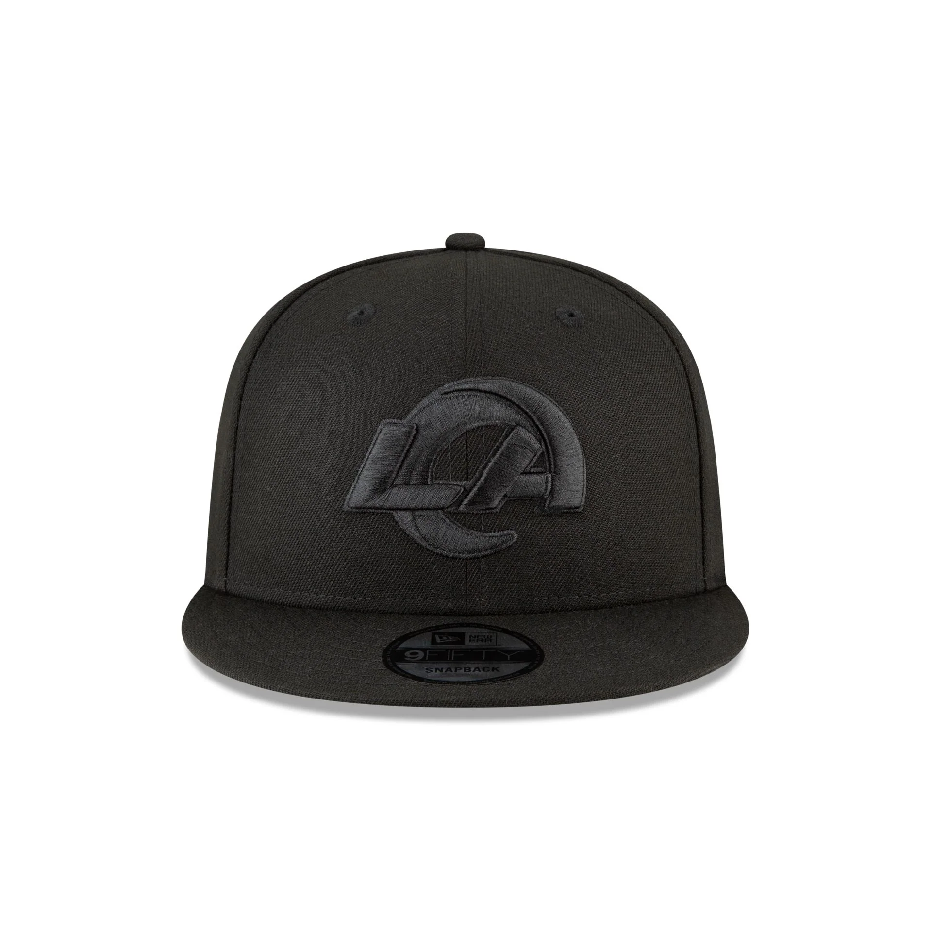 Los Angeles Rams Basic Black on Black 9FIFTY Snapback