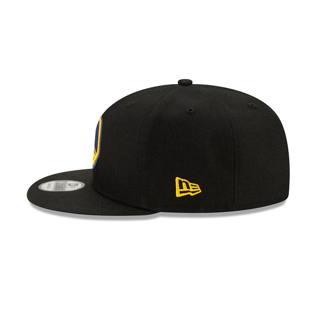 Golden State Warriors Basic Black 9FIFTY Snapback Hat