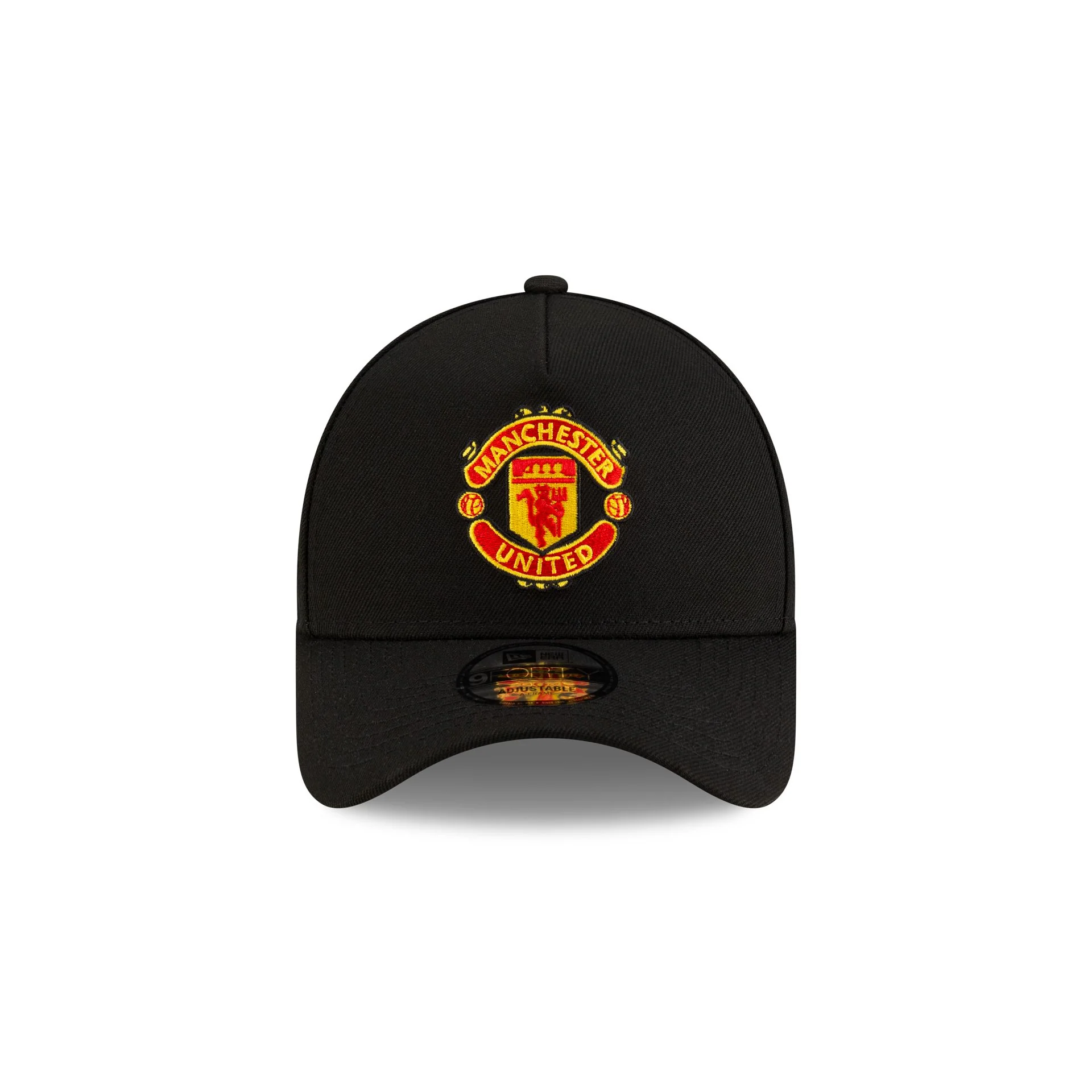Manchester United Black 9FORTY A-Frame Snapback Hat