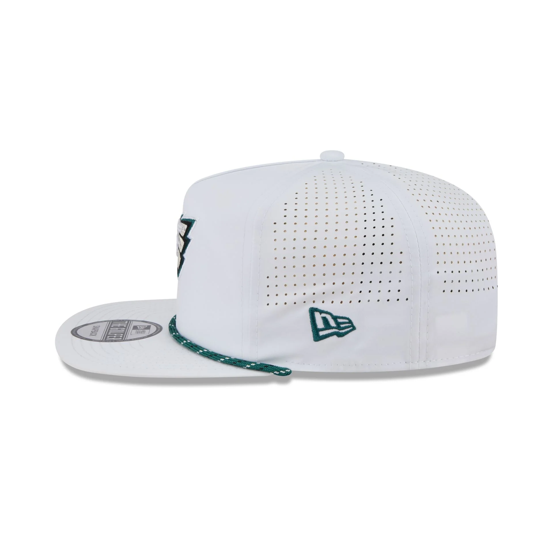 Philadelphia Eagles Optic White Performance Rope Golfer Hat