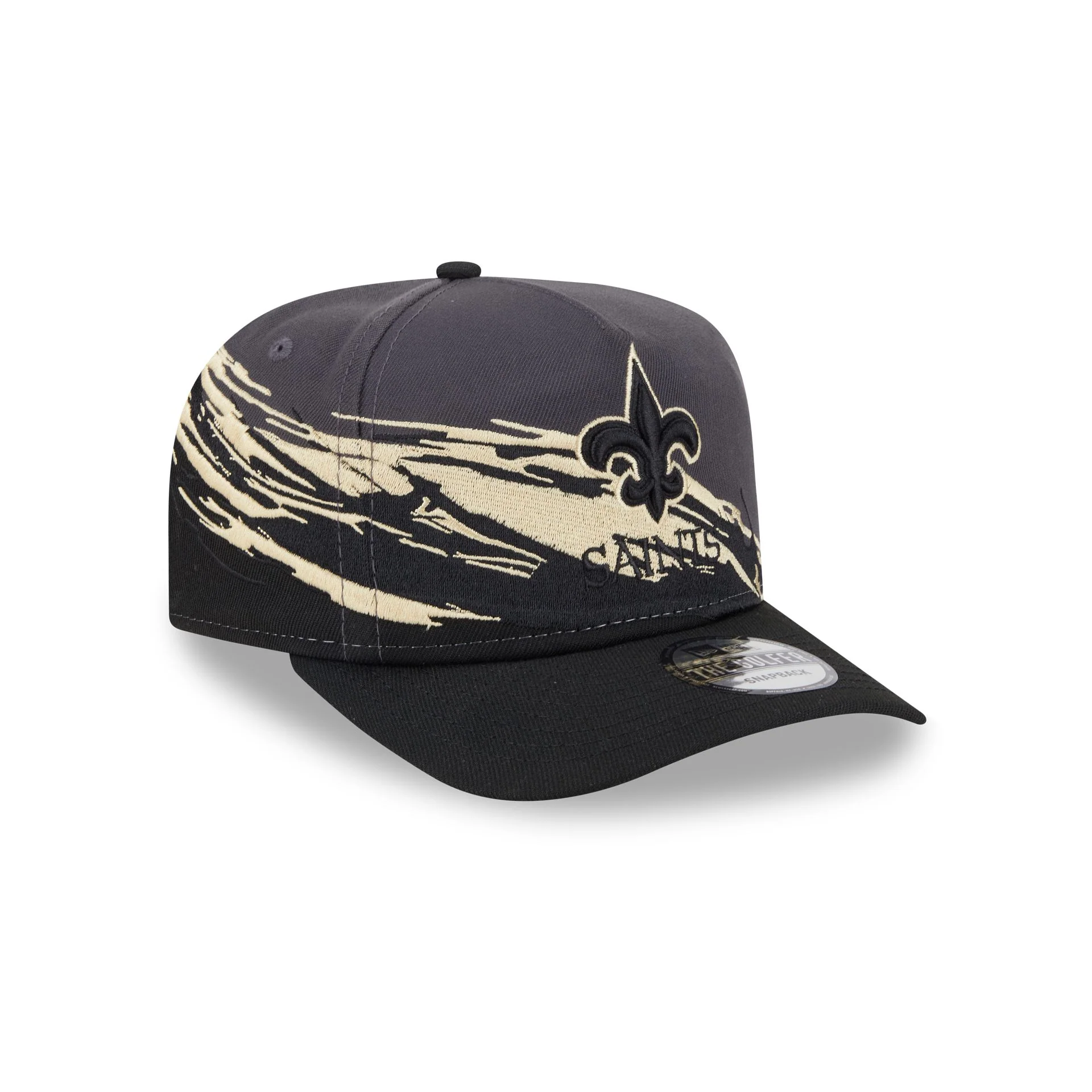 New Orleans Saints Graphite Brushstroke Golfer Hat