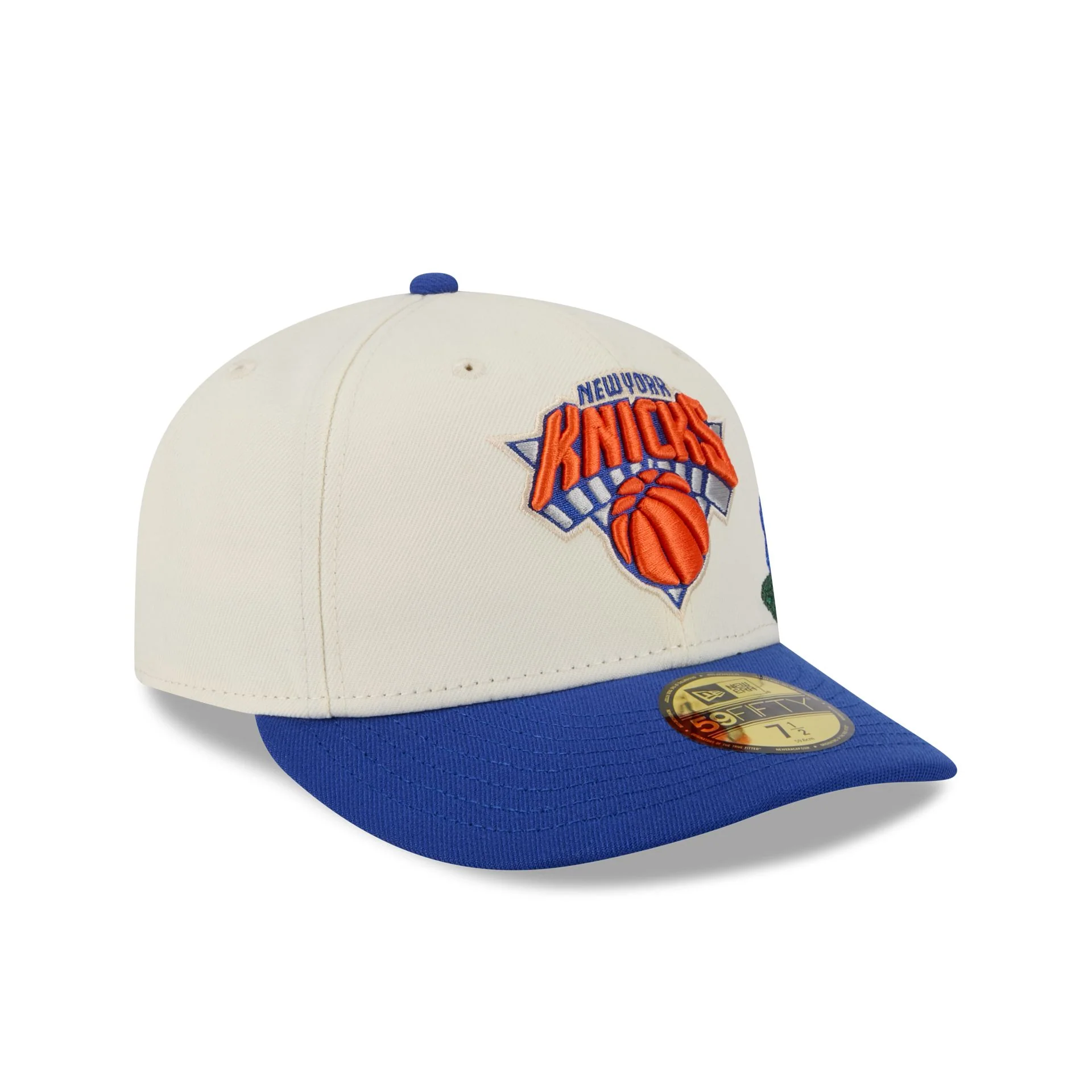 New York Knicks Tonal Florals White 59FIFTY Fitted Hat