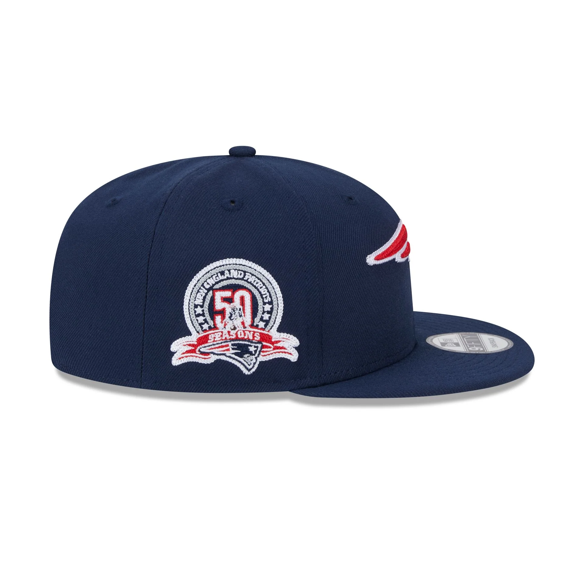 Alpha Industries x New England Patriots Navy 9FIFTY Snapback Hat