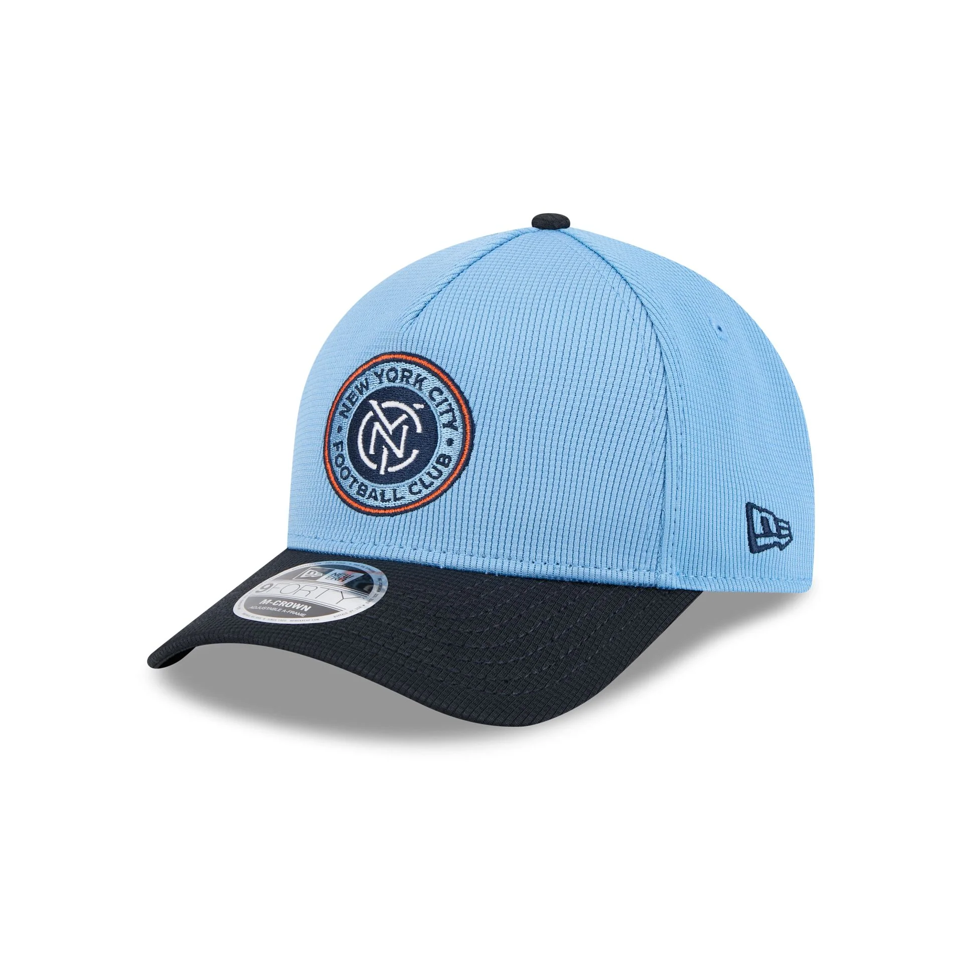 New York City FC 2025 Jersey Hook 9FORTY M-Crown A-Frame Snapback Hat