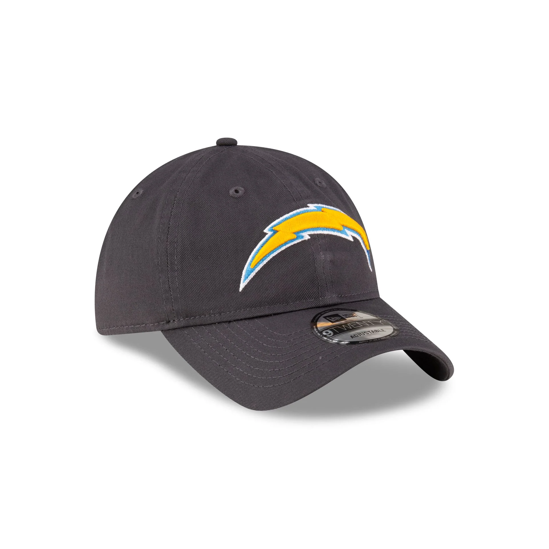 Los Angeles Chargers Core Classic 2.0 Gray 9TWENTY Adjustable Hat