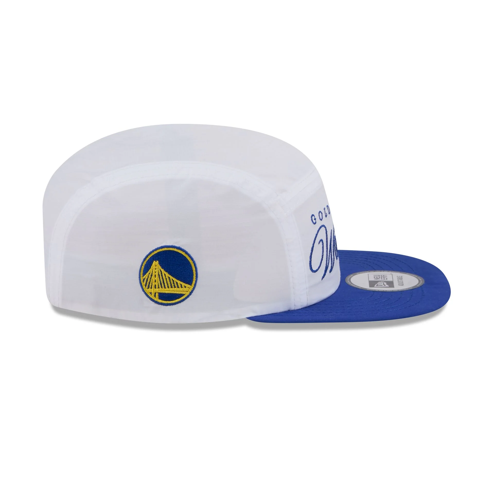 Golden State Warriors 2025 Draft Camper Strapback Hat