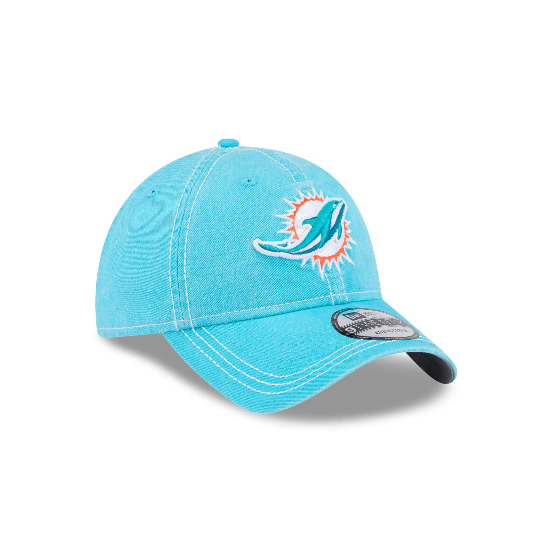 Miami Dolphins Washed Contrast 9TWENTY Adjustable Hat