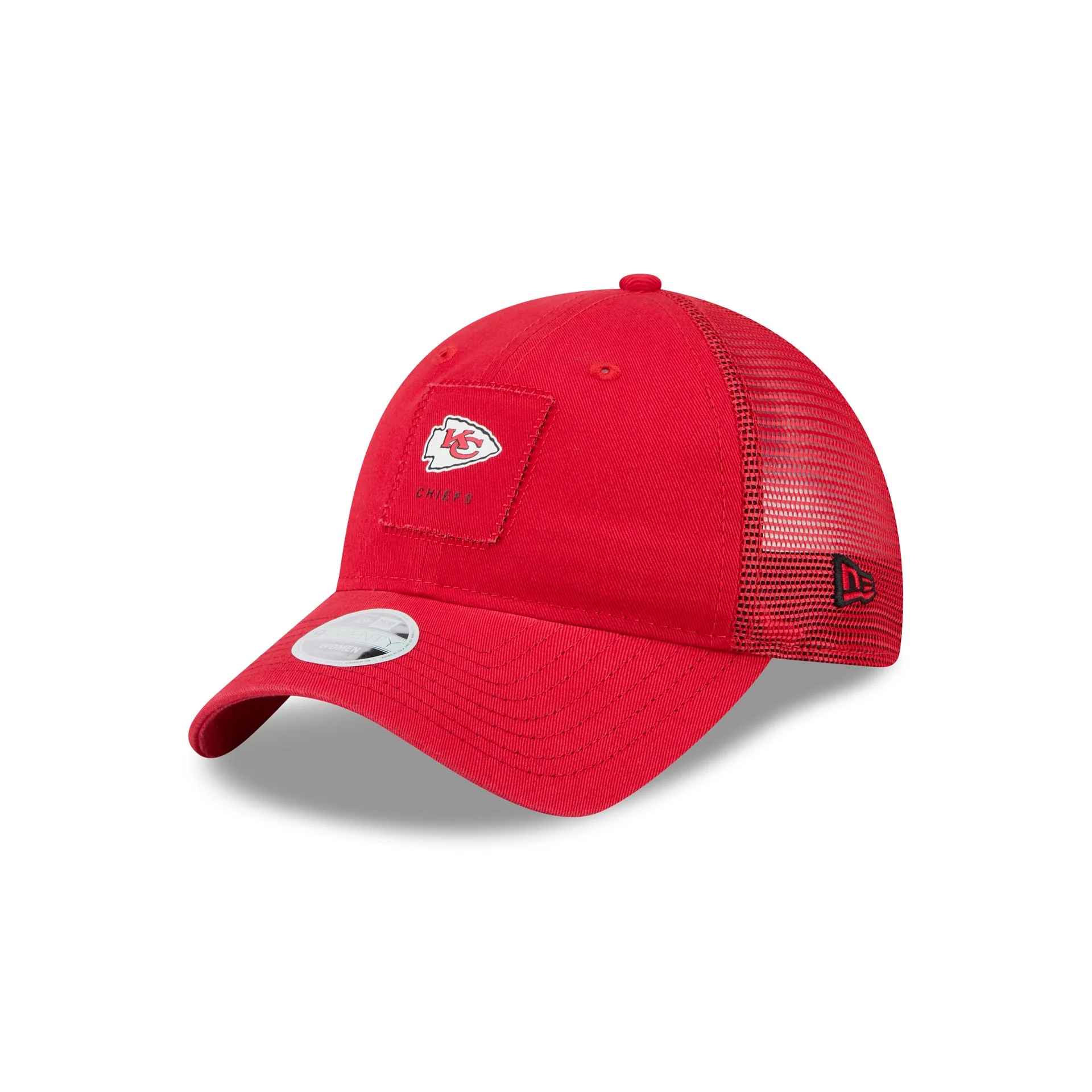 Kansas City Chiefs Women's Square Stitch 9TWENTY Trucker Hat