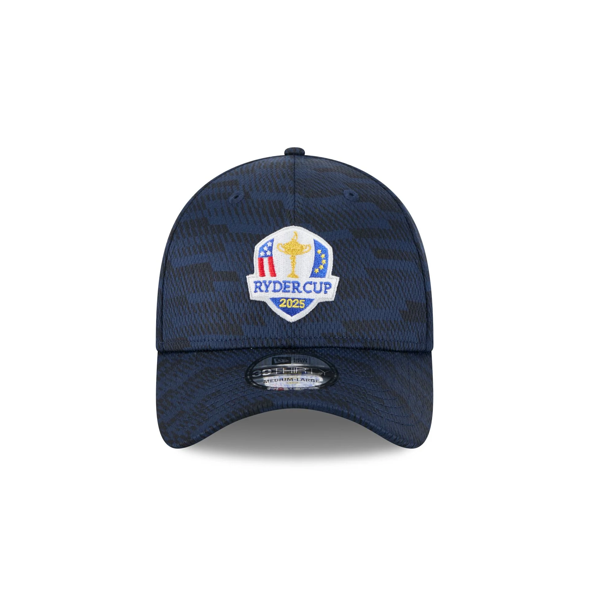 2025 Ryder Cup Digi Navy 39THIRTY Stretch Fit Hat