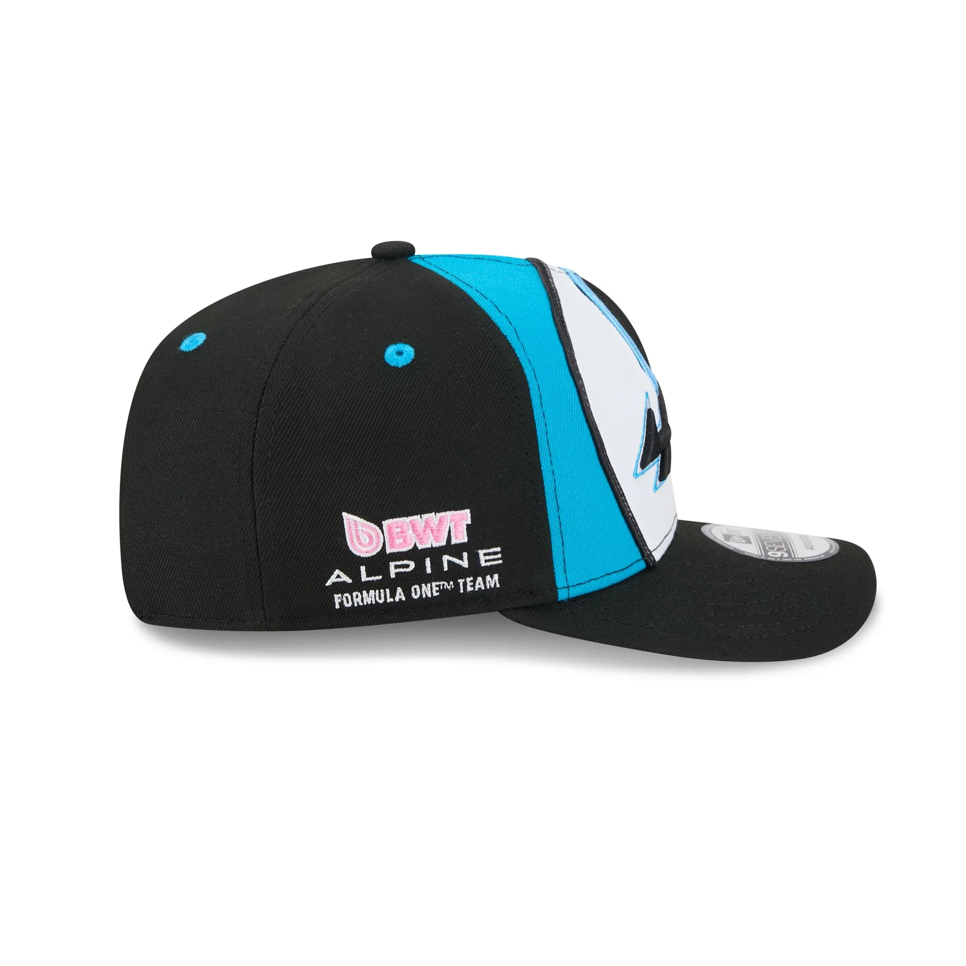 2025 Miami Race BWT Alpine F1 Team Blue Black 9SEVENTY Stretch-Snap Hat