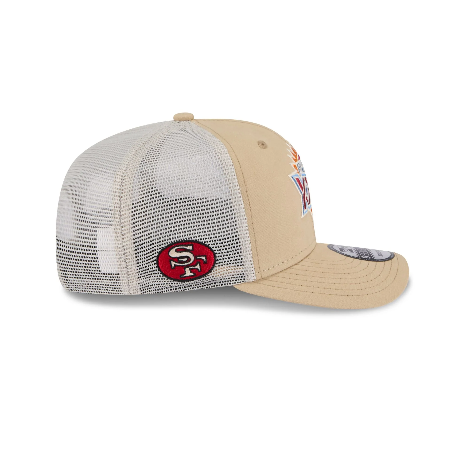 San Francisco 49ers Khaki Champions 9SEVENTY Stretch-Snap Hat
