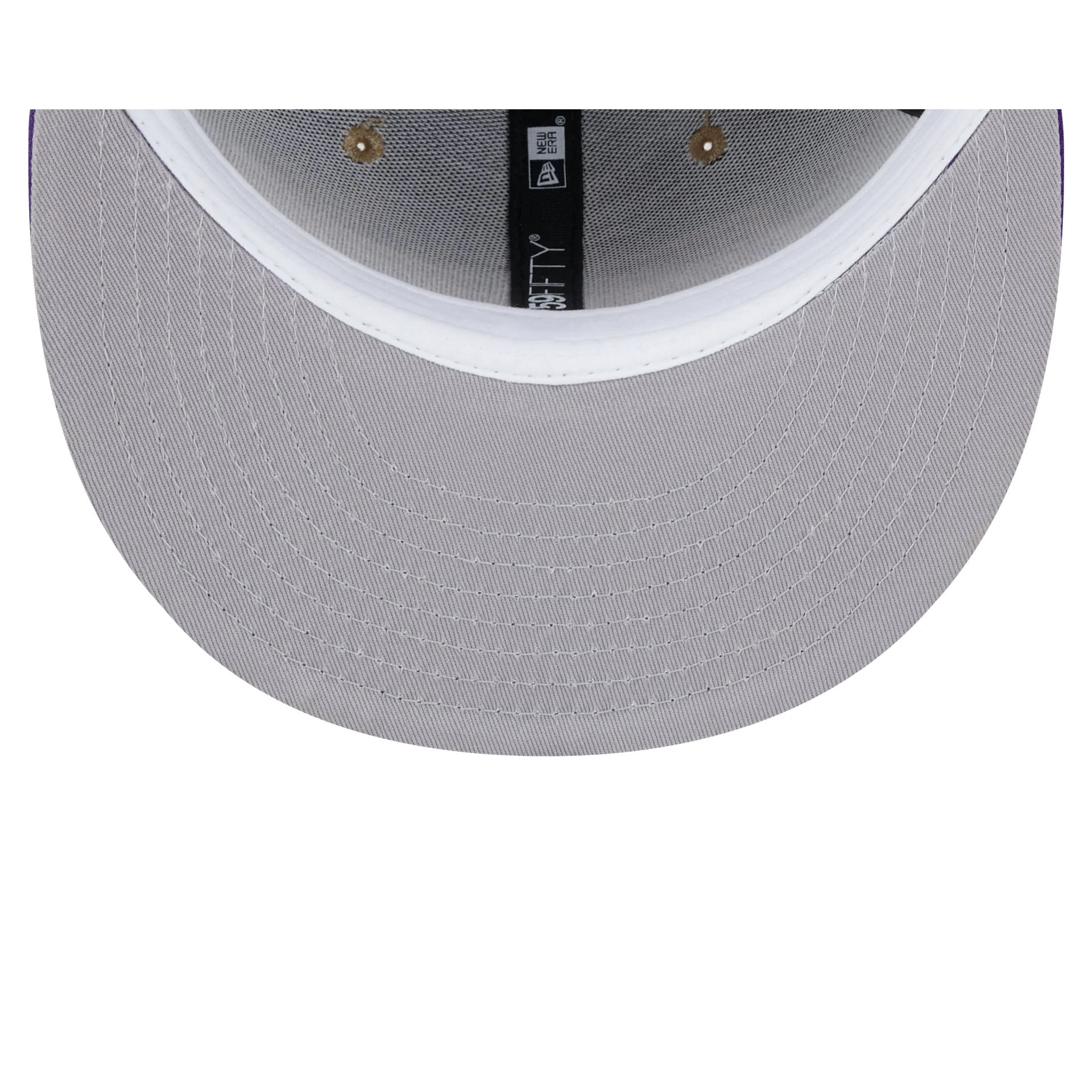 Los Angeles Lakers Classic 8-Bit Wordmark 59FIFTY Fitted Hat