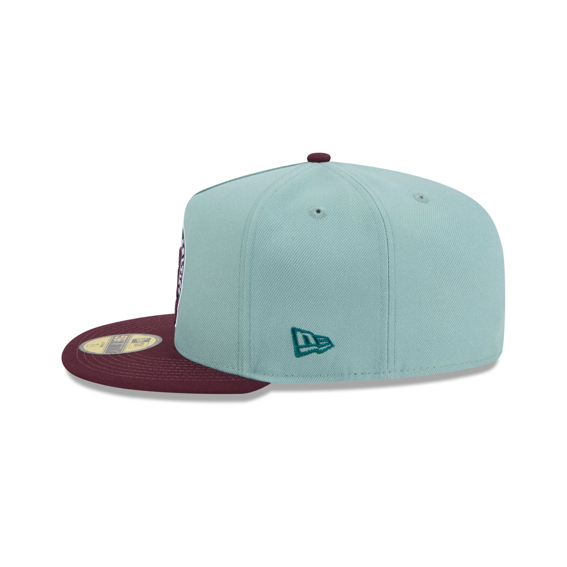 Boston Celtics Beach Kiss Blue 59FIFTY A-Frame Fitted Hat