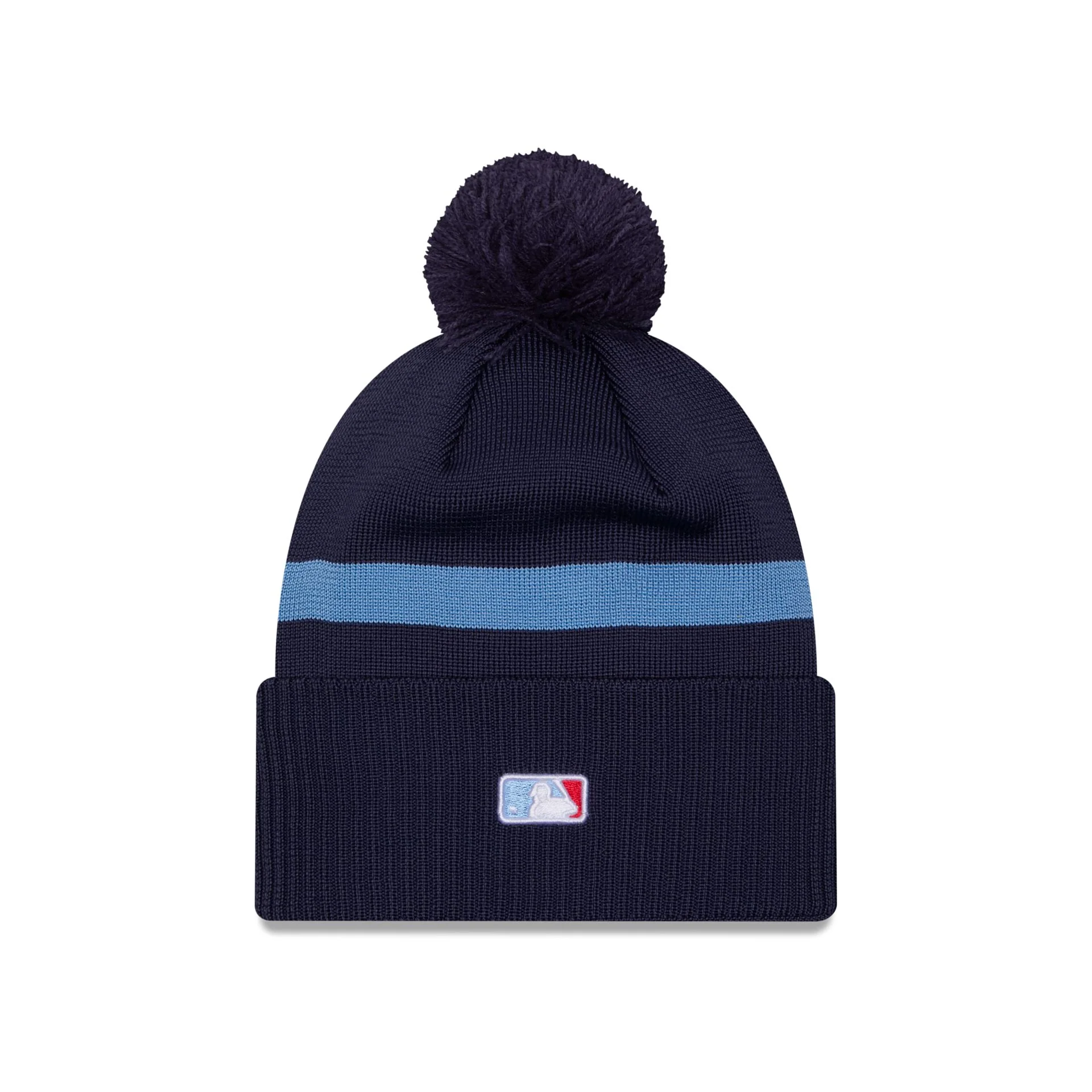 Chicago Cubs City Connect Pom Knit Hat