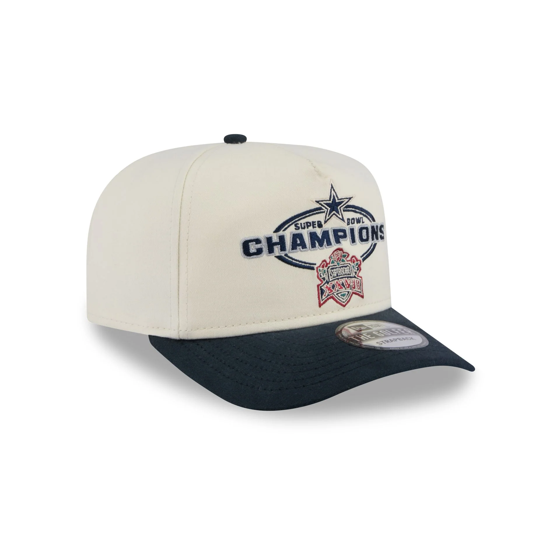 Dallas Cowboys Chrome White Champions Golfer Hat