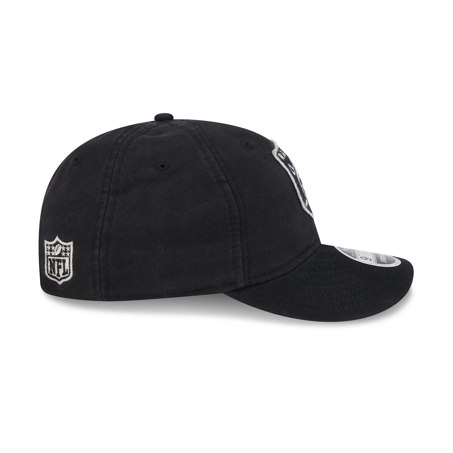 Las Vegas Raiders Canvas Felt Retro Crown 9FIFTY Adjustable Hat