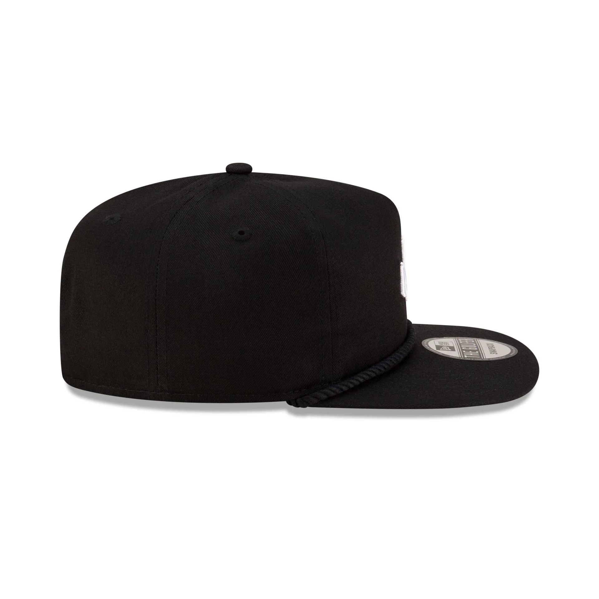 New Era Golf Black Logo Golfer Hat