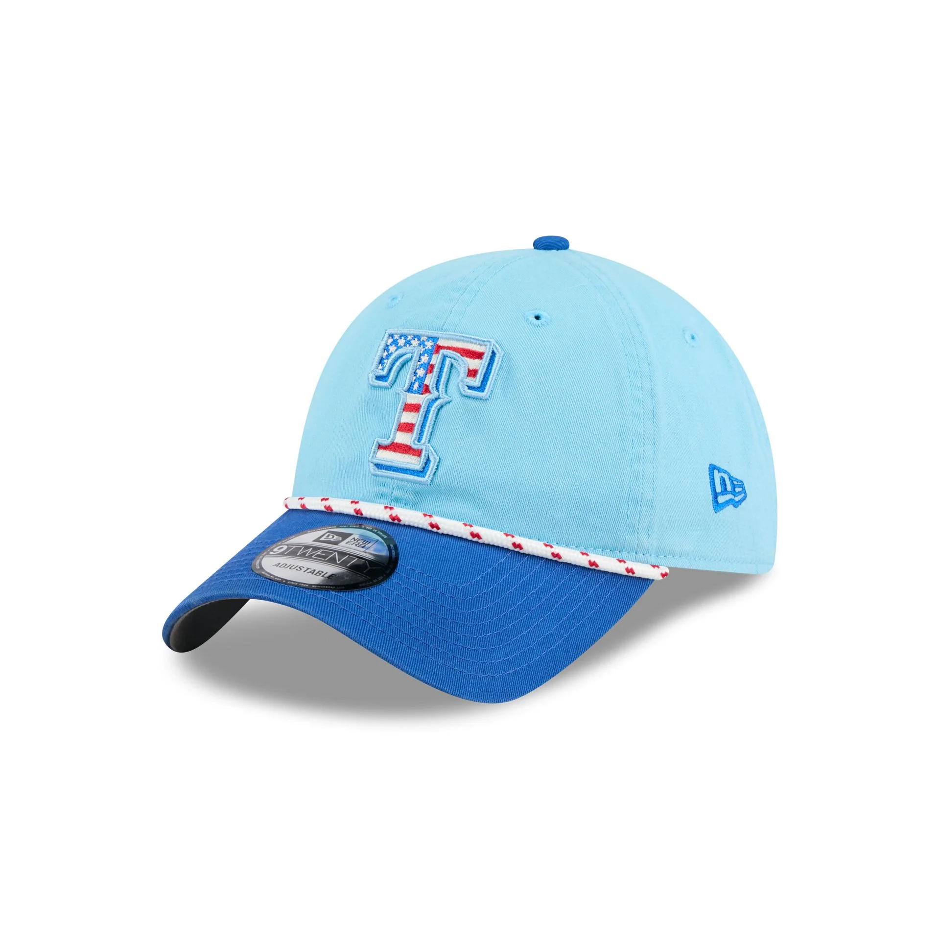 Texas Rangers Independence Day 2025 9TWENTY Adjustable Hat