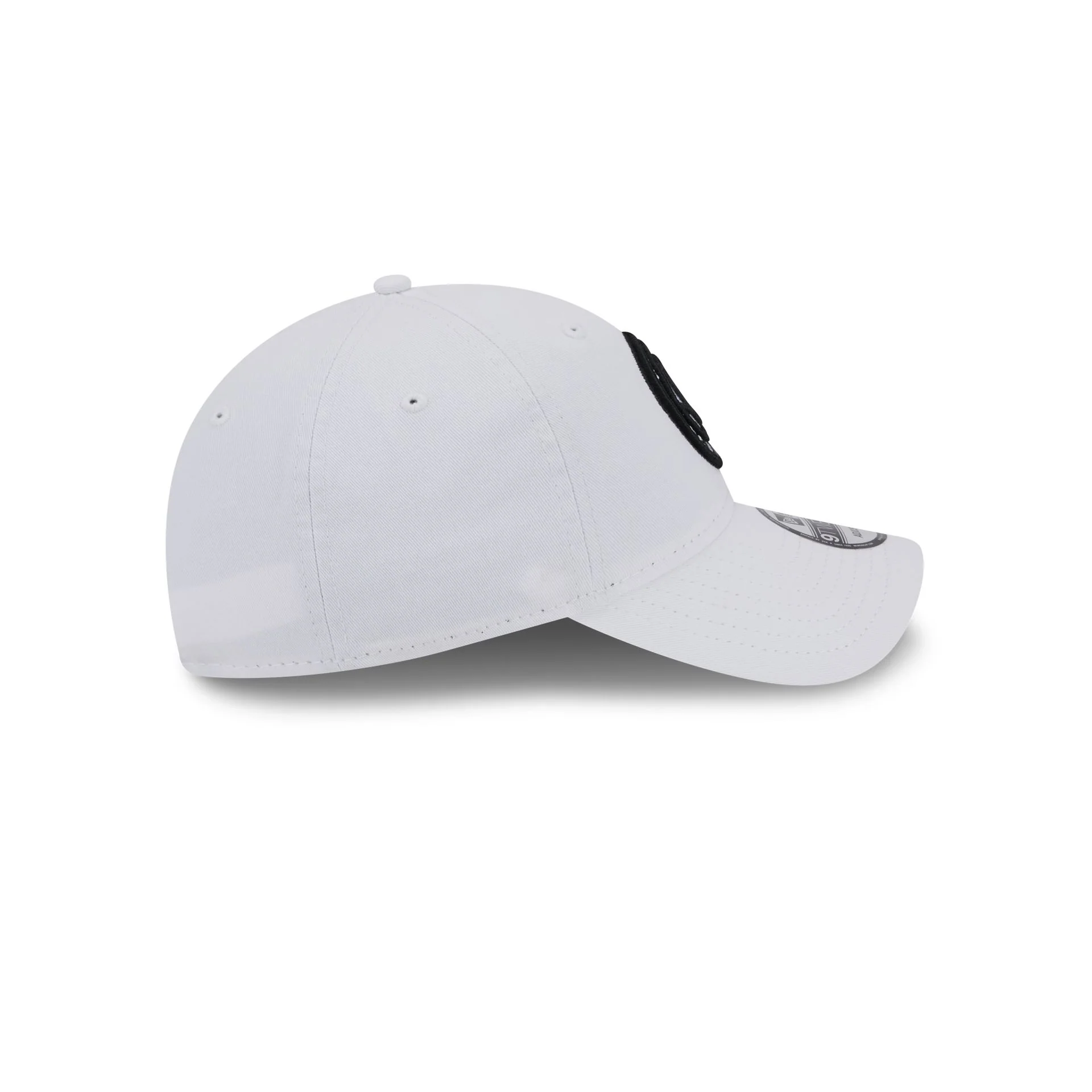 Brooklyn Nets White 9TWENTY Adjustable Hat