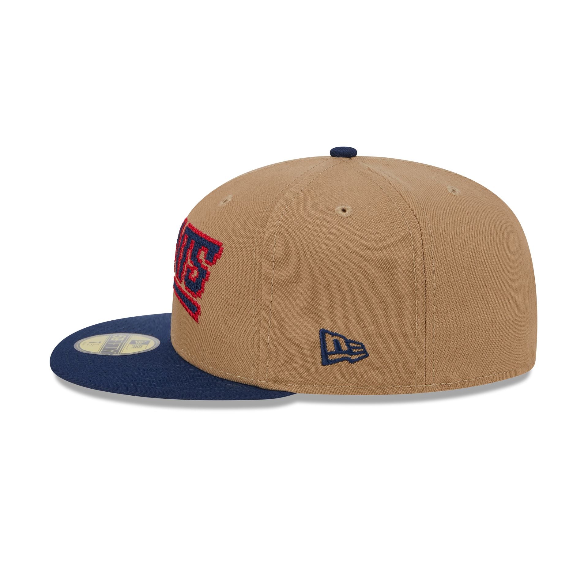 New York Giants Classic 8-Bit Wordmark 59FIFTY Fitted Hat