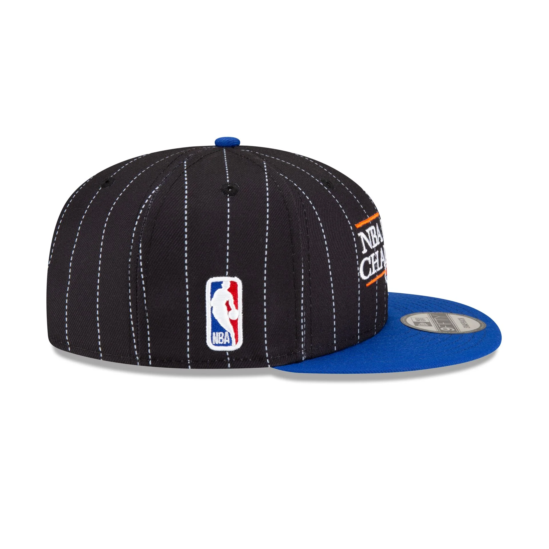 Just Caps NBA Champion Pinstripe New York Knicks 9FIFTY Snapback Hat