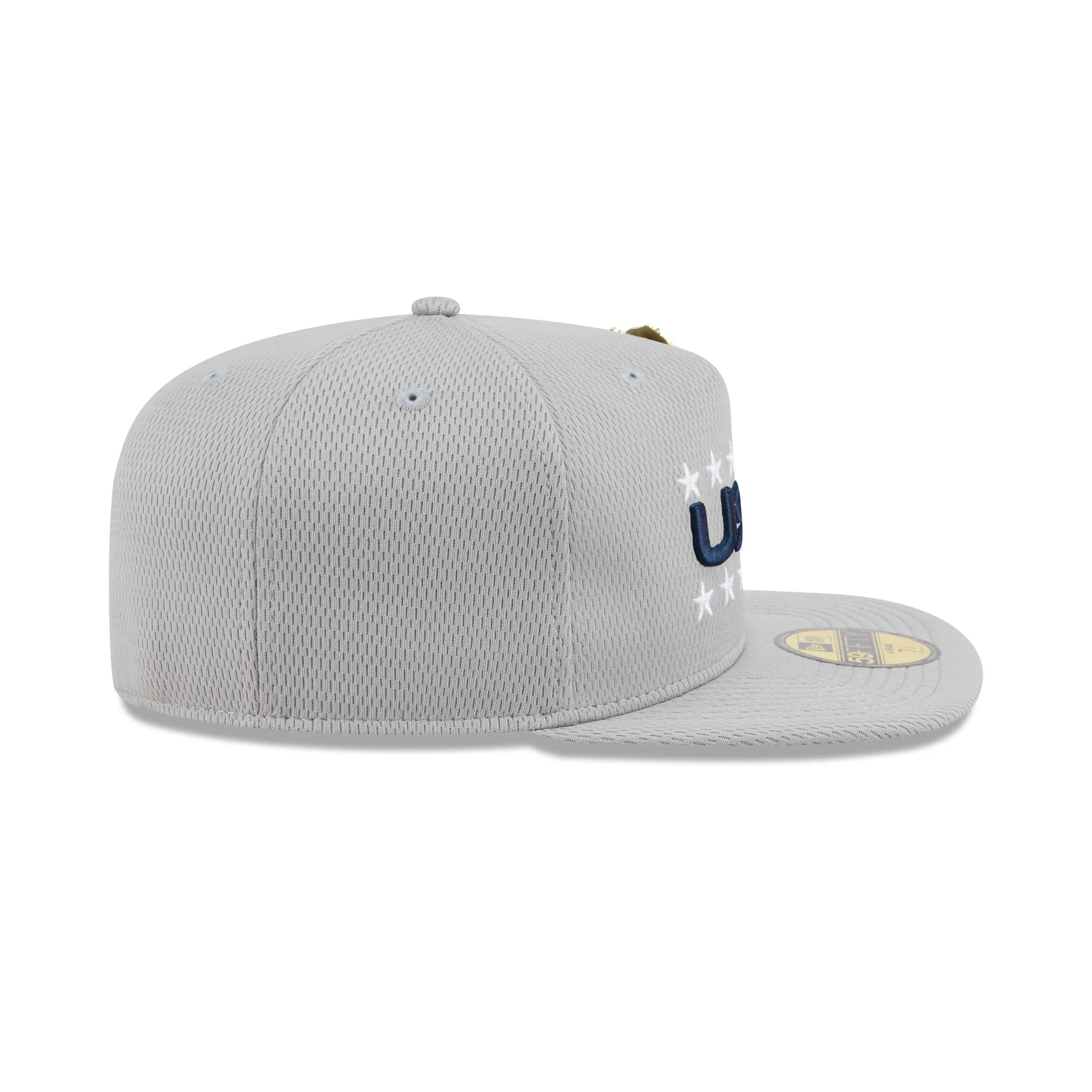 2025 Ryder Cup Team USA Gray 59FIFTY A-Frame Fitted Hat