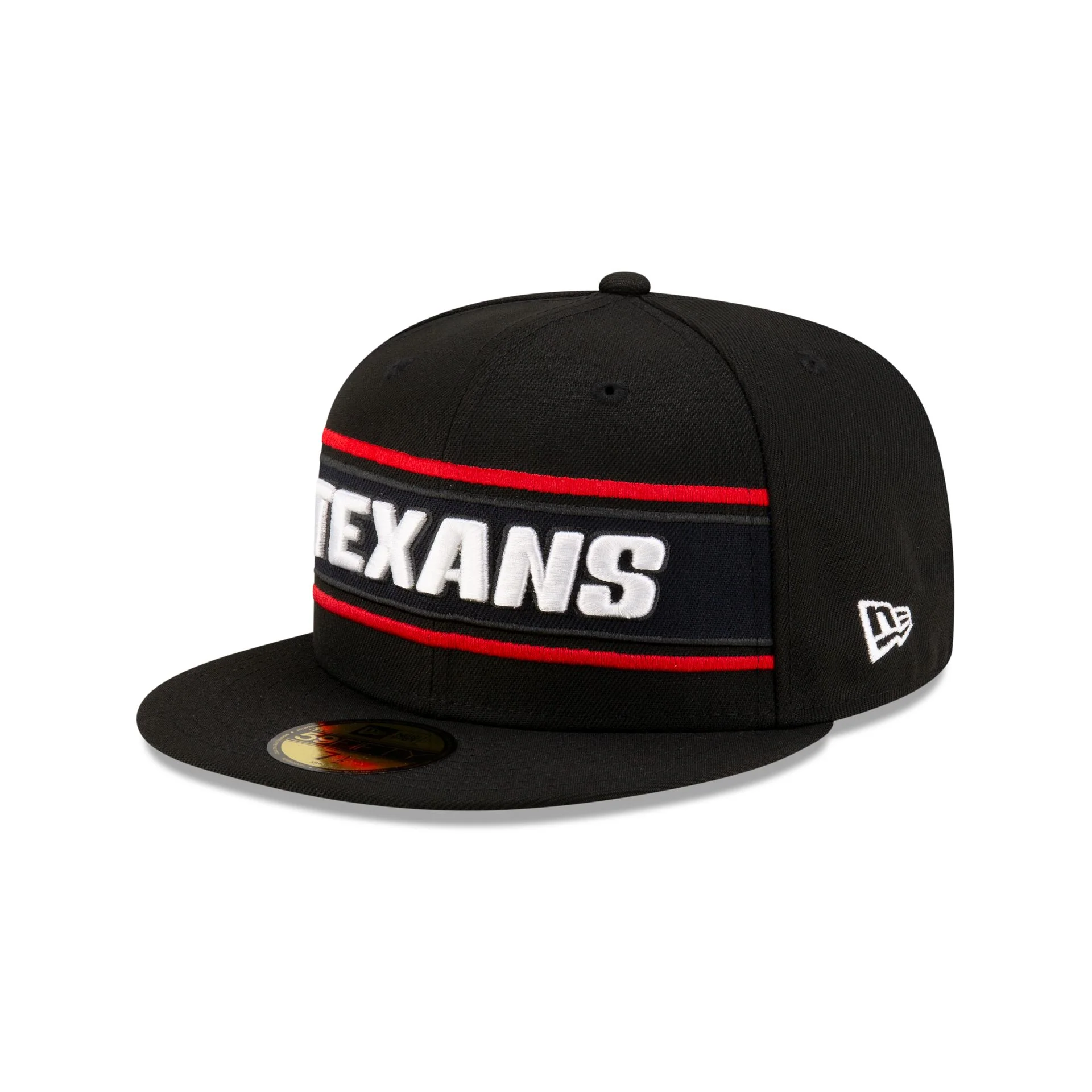 Houston Texans 2024 Sideline Black 59FIFTY Fitted Hat
