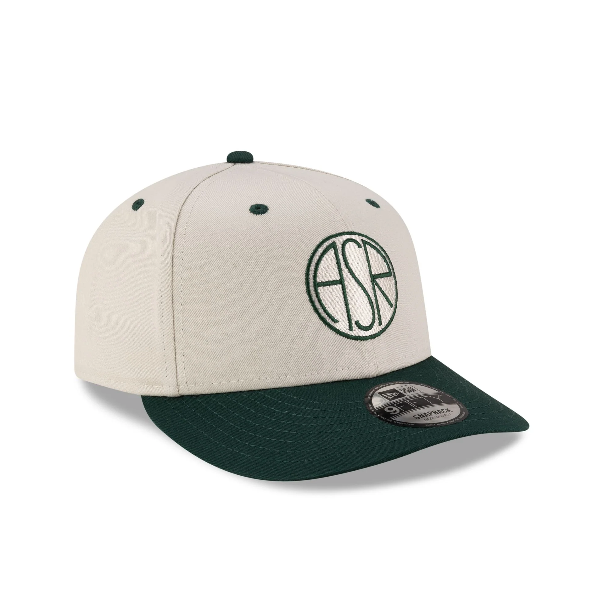 AS Roma Ivory 9FIFTY Snapback Hat