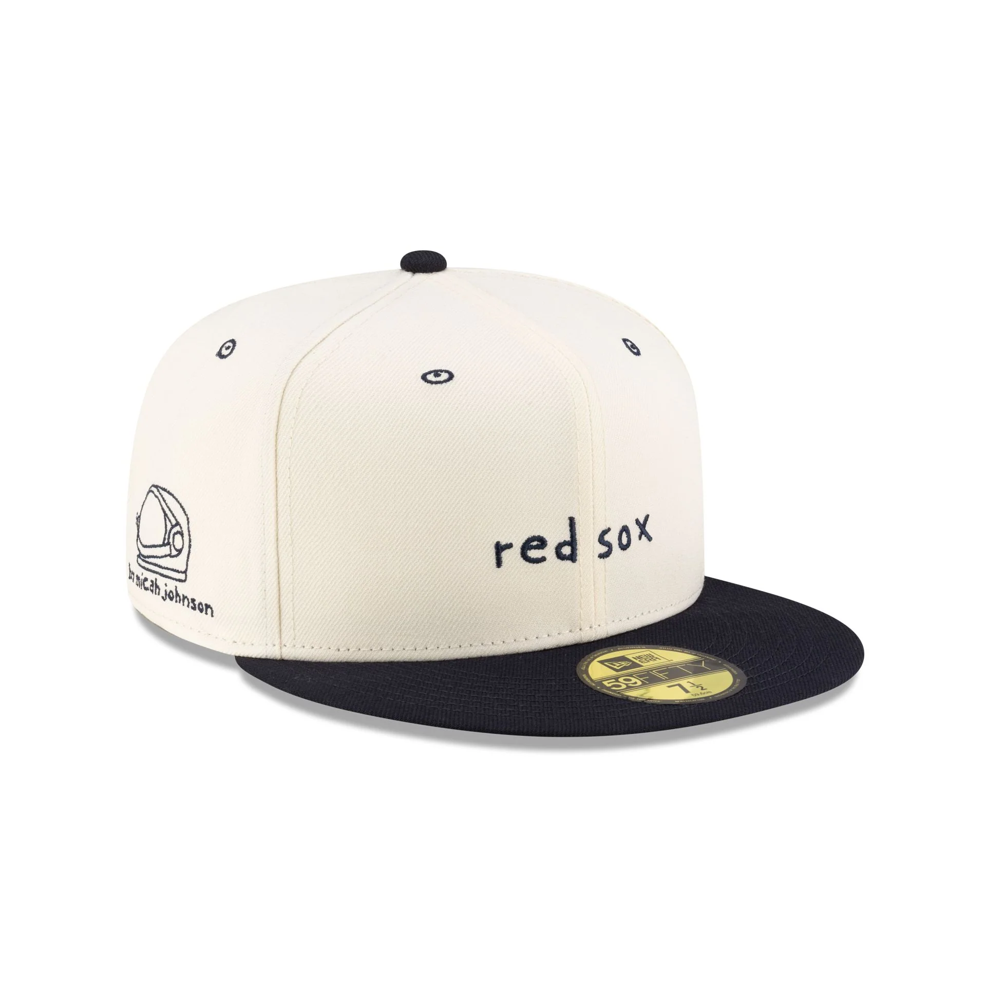 Micah Johnson x Boston Red Sox Script 59FIFTY Fitted Hat